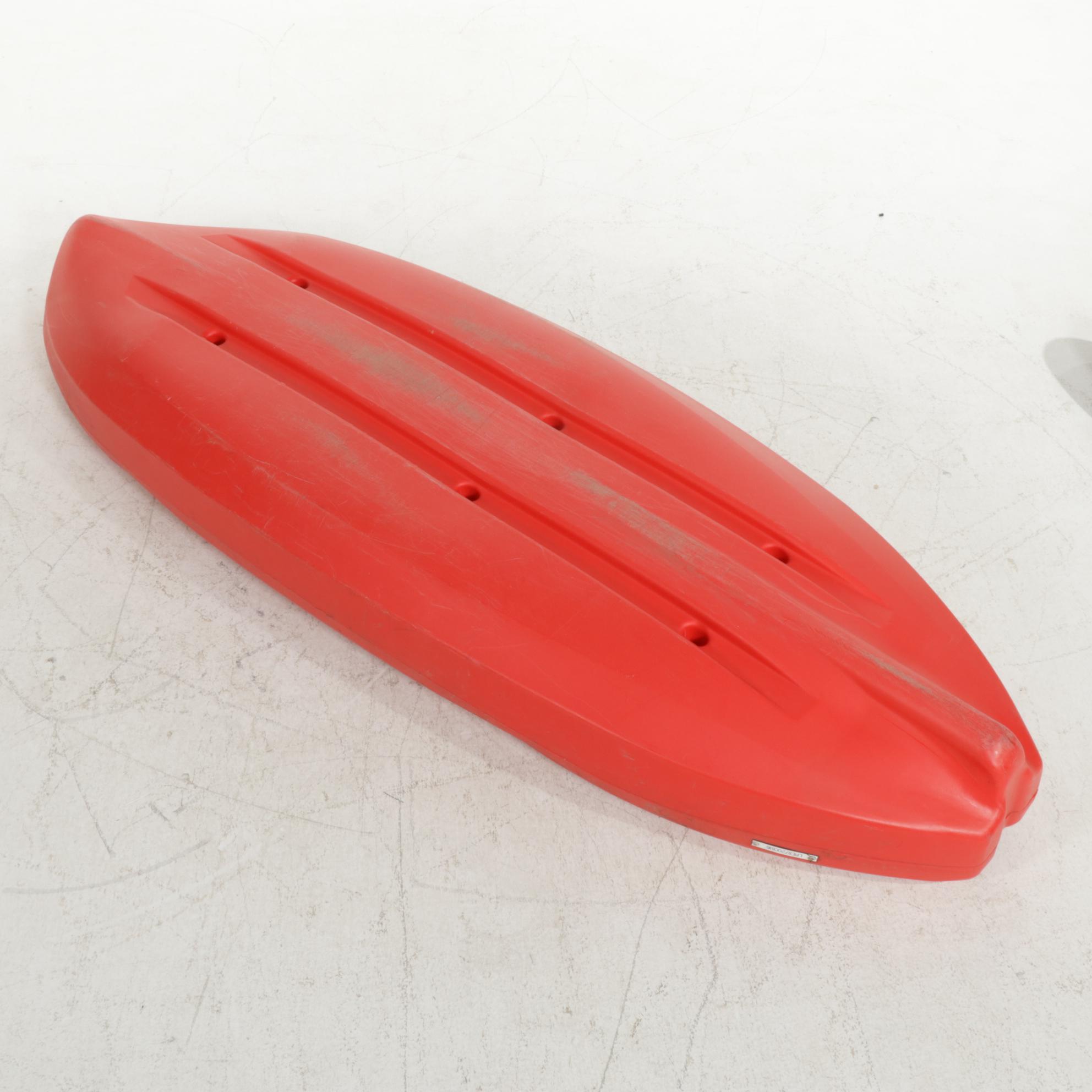 Emotion Spitfire 8 One-Person Sit-on-Top HDPE Kayak and CavPro Paddle