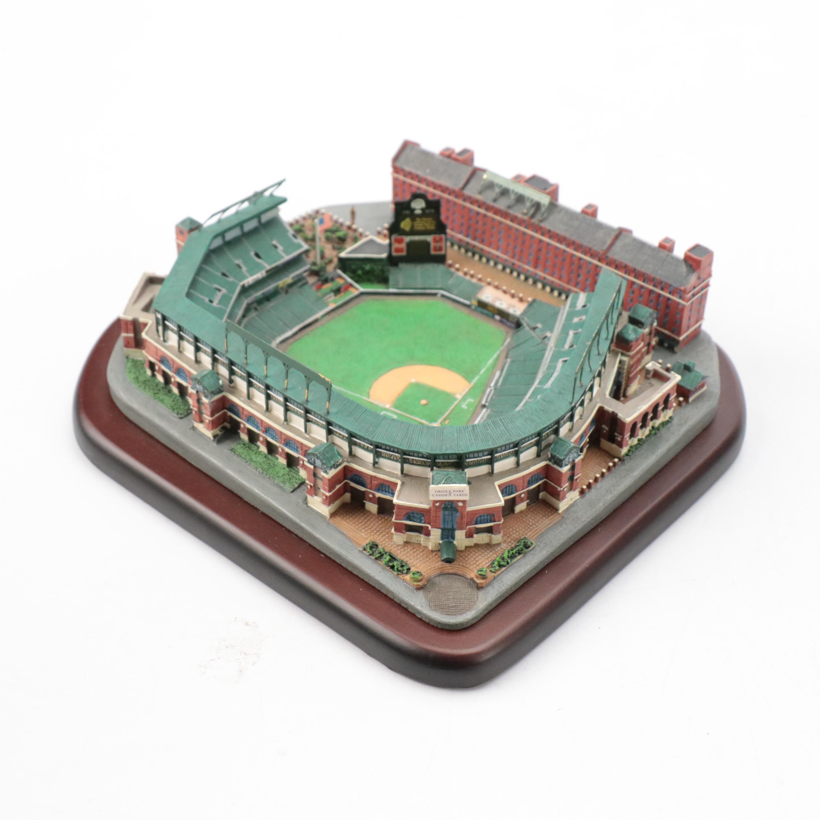 Brooks Robinson Signed Salvino Figurine with Jim Palmer Signed Card and More