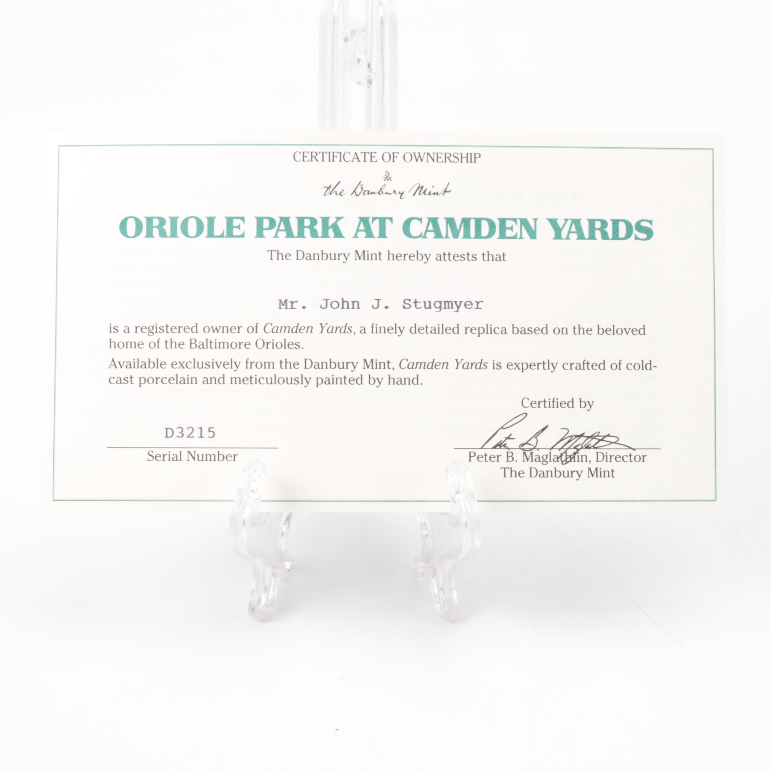 Brooks Robinson Signed Salvino Figurine with Jim Palmer Signed Card and More