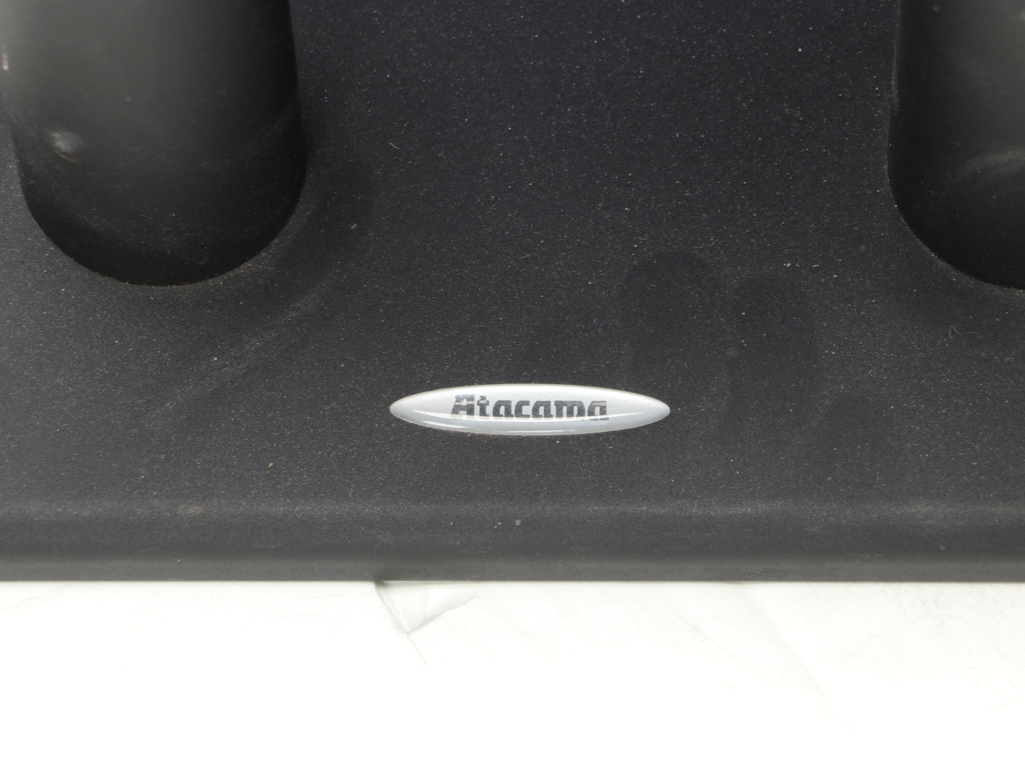 B&W DM 640 Home Theater Speakers with Atacama Stands