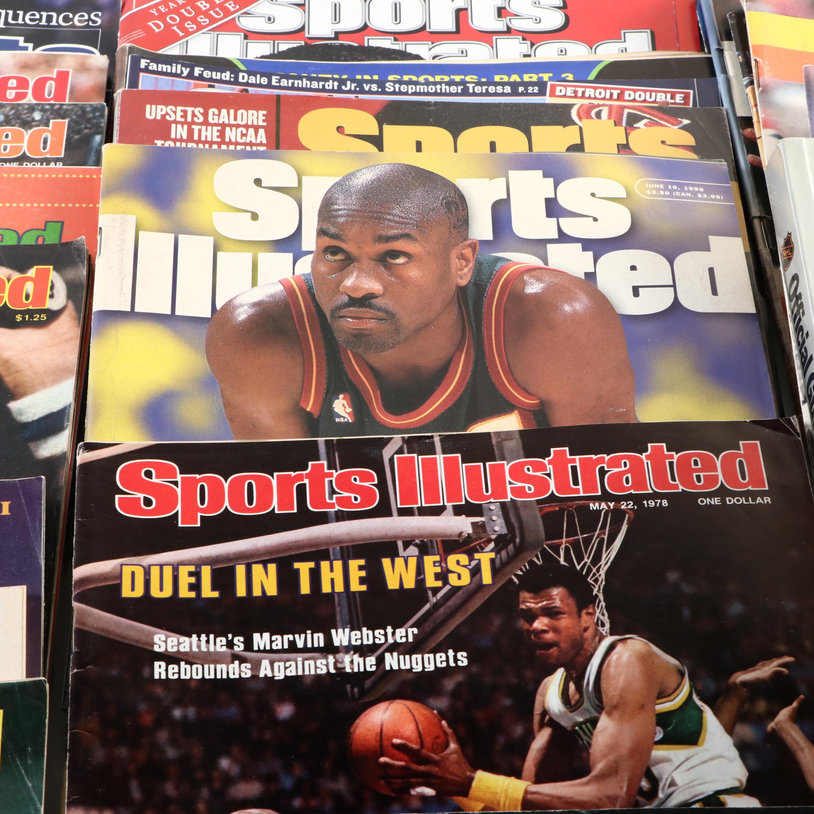 "Beckett," "Sports Illustrated," "Sporting News," and More Sports Magazines