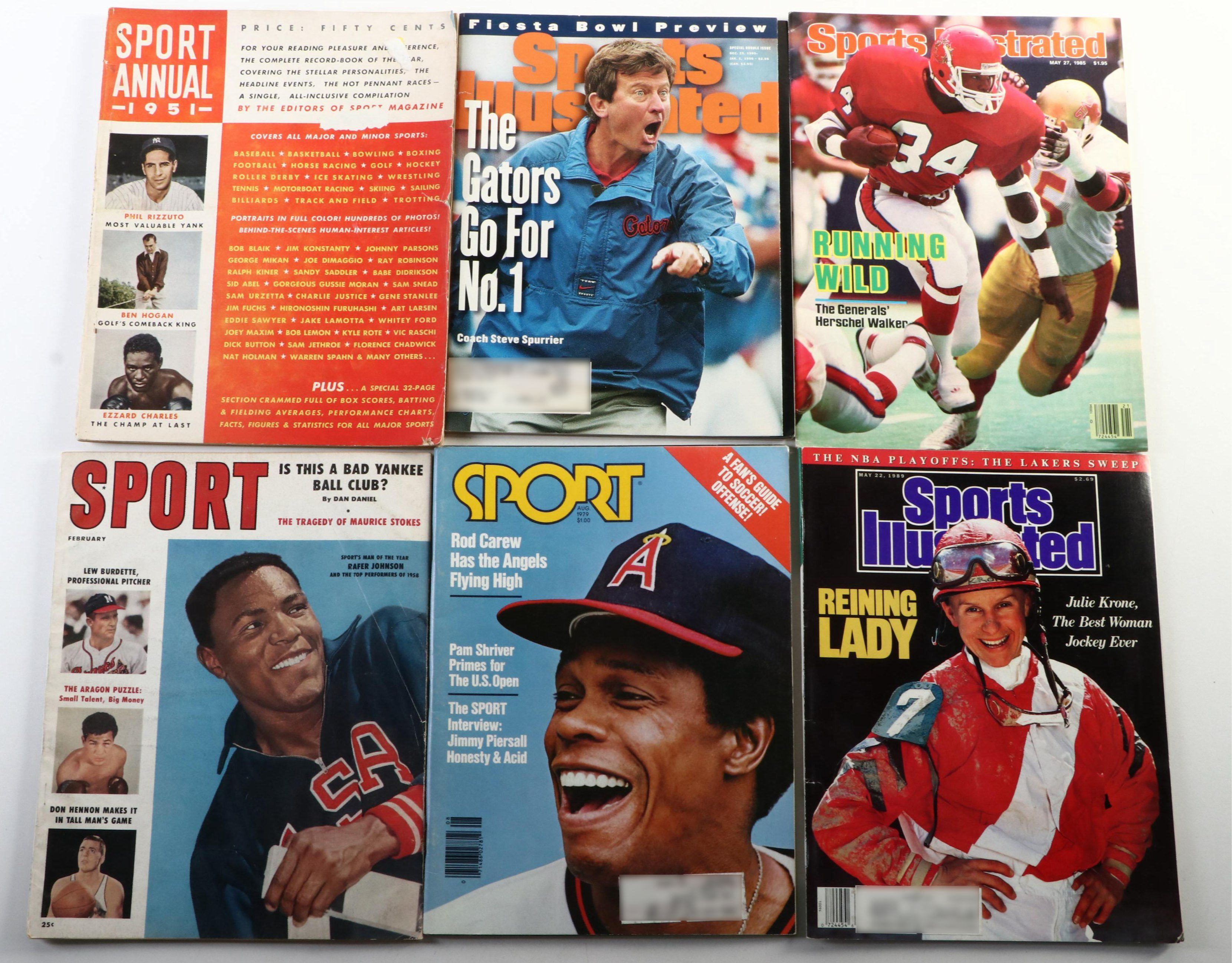 "Sports Illustrated," "Golf Journal," "Sport," and More Sports Magazines