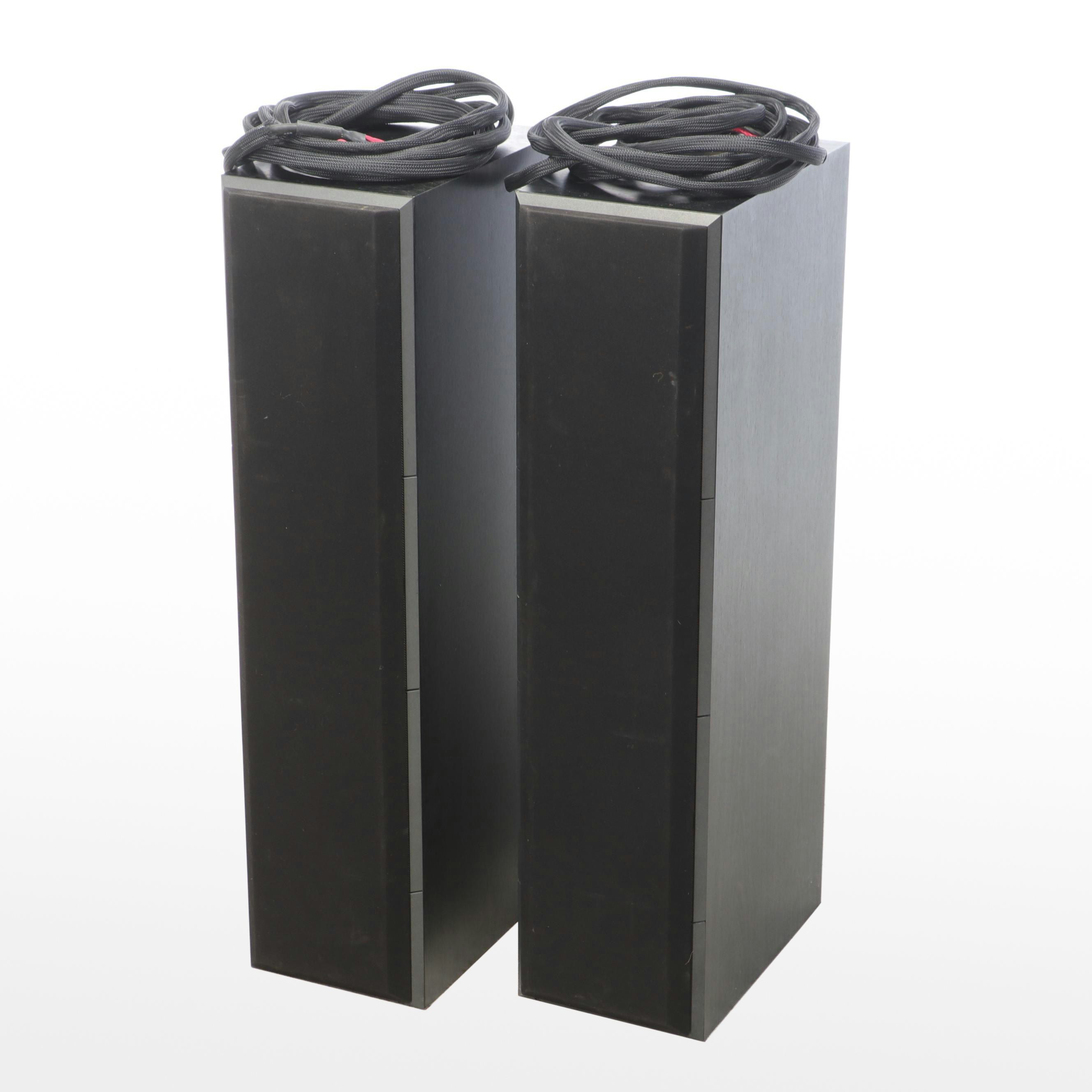 B&W DM 640 Home Theater Speakers with Atacama Stands