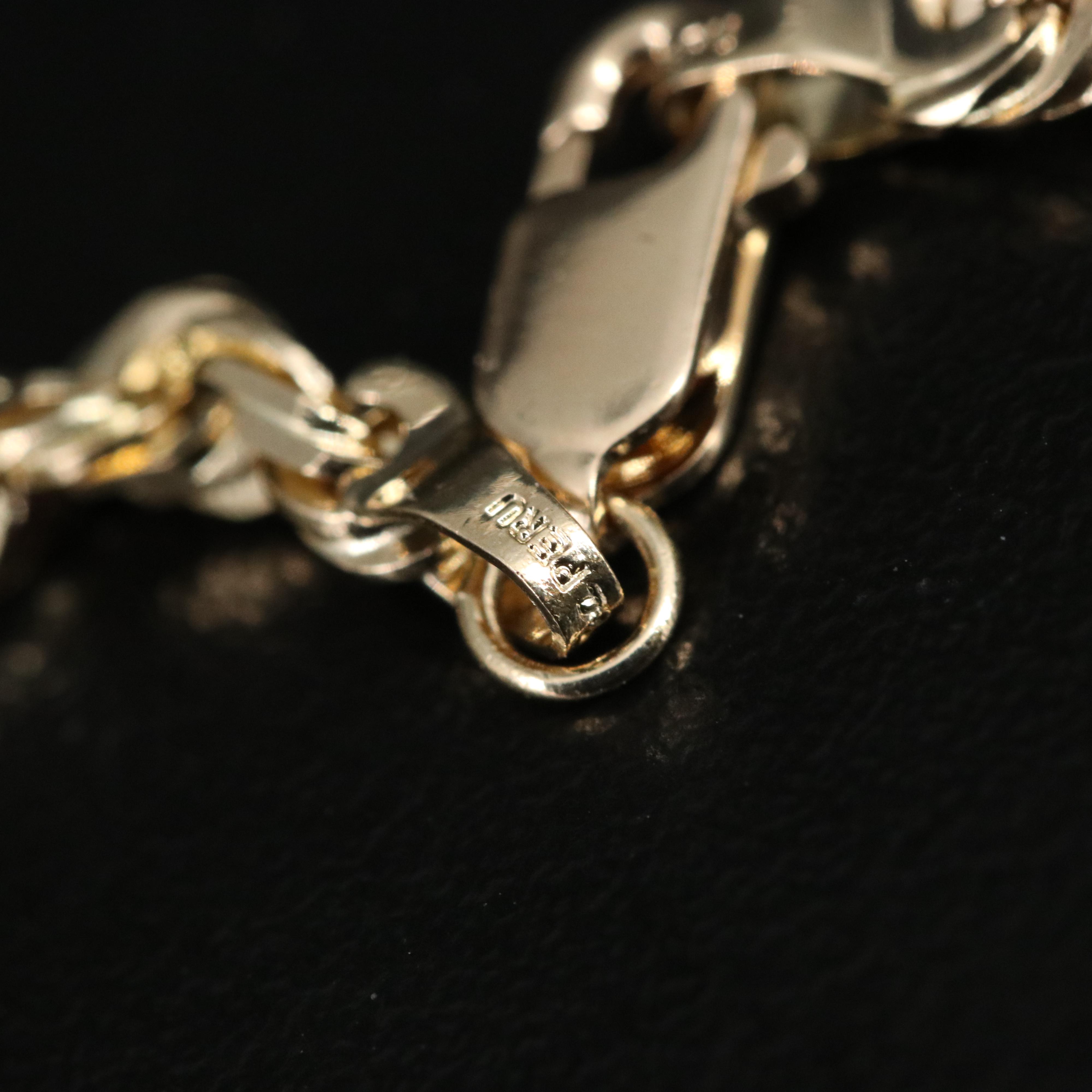 Michael Anthony 14K Rope Chain Necklace