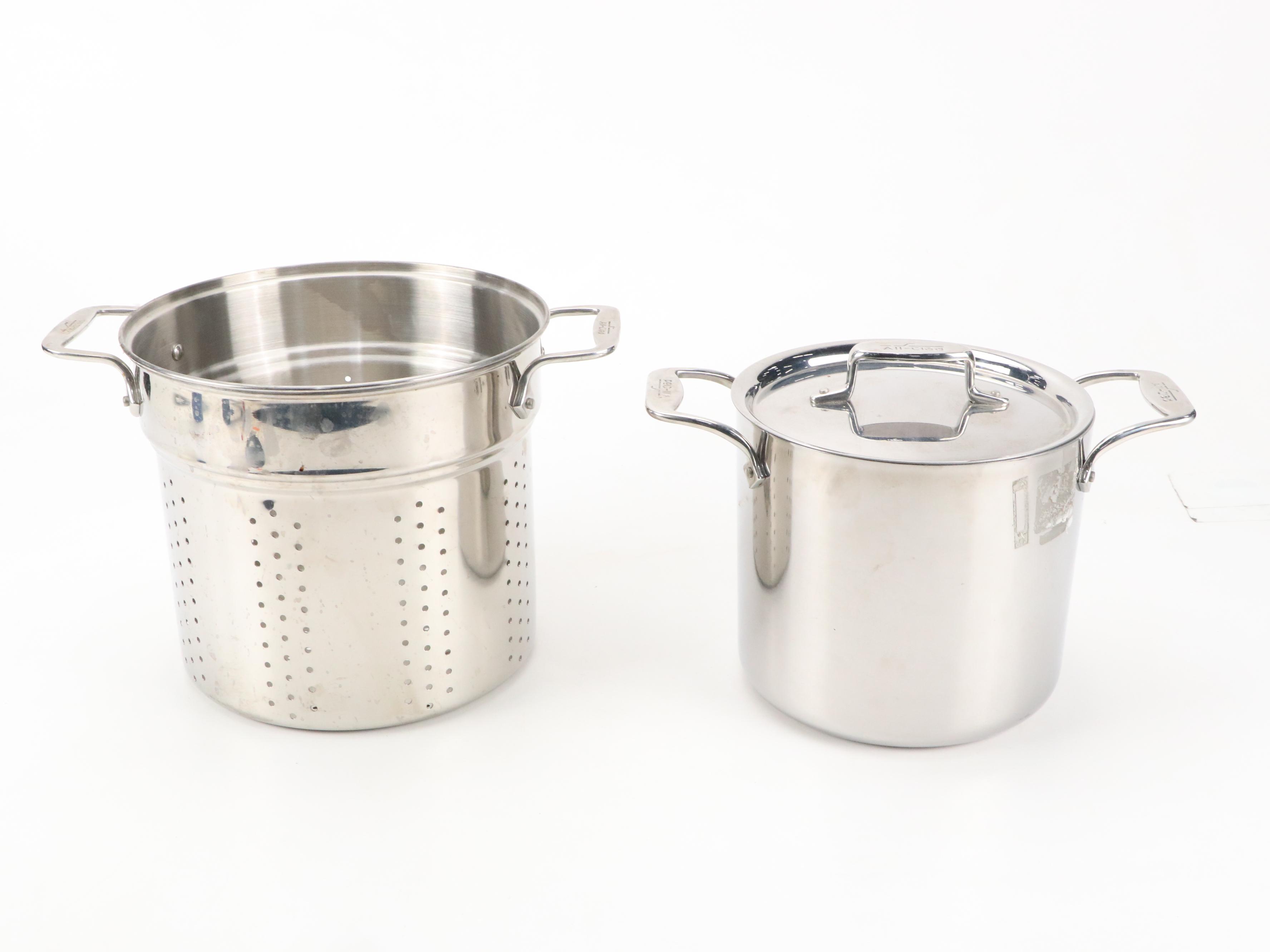 Plow & Hearth Cast Iron Pan with All-Clad Collection