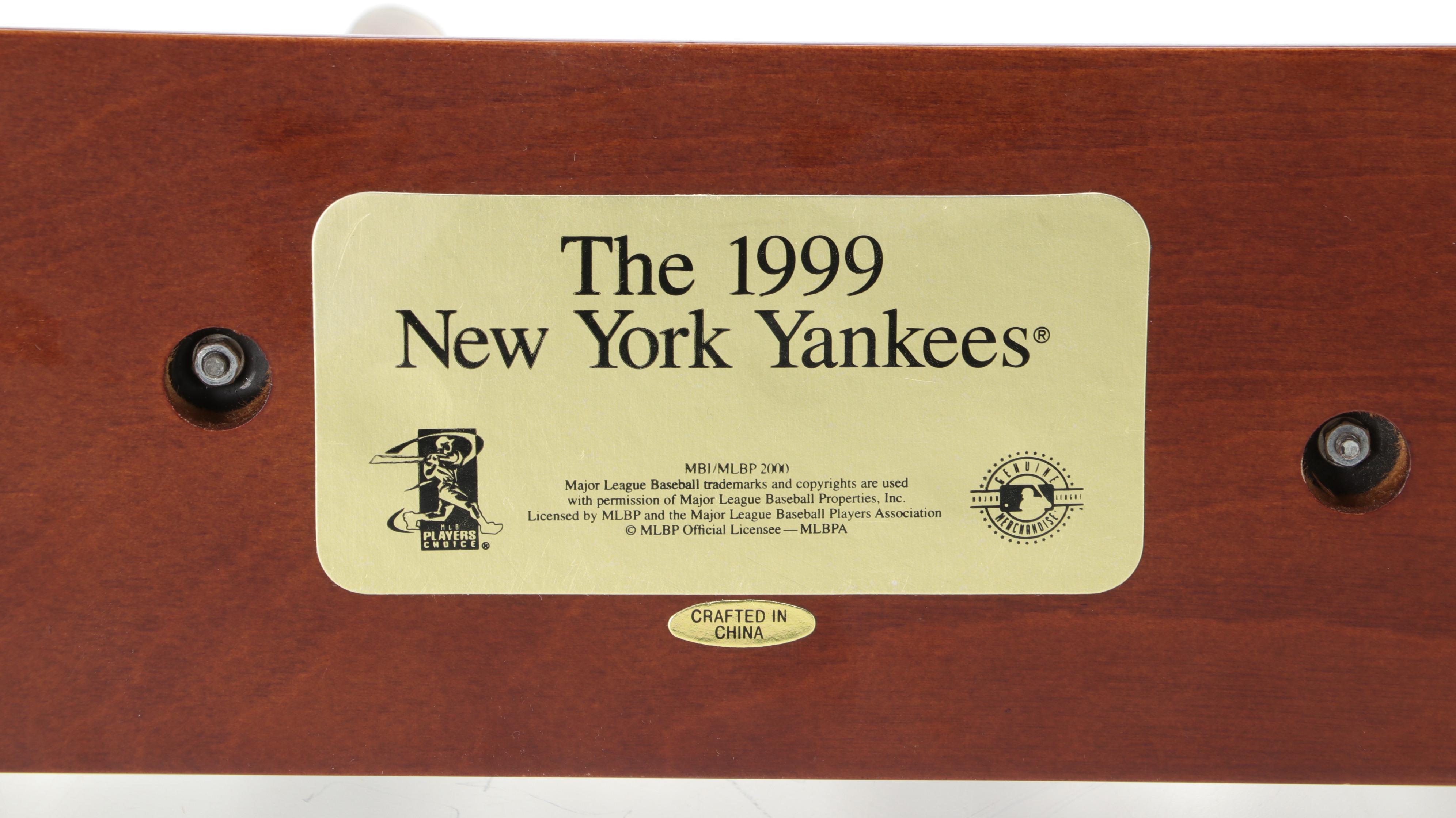 The Danbury Mint 1999 New York Yankees Statues with Jeter, Torre, and More