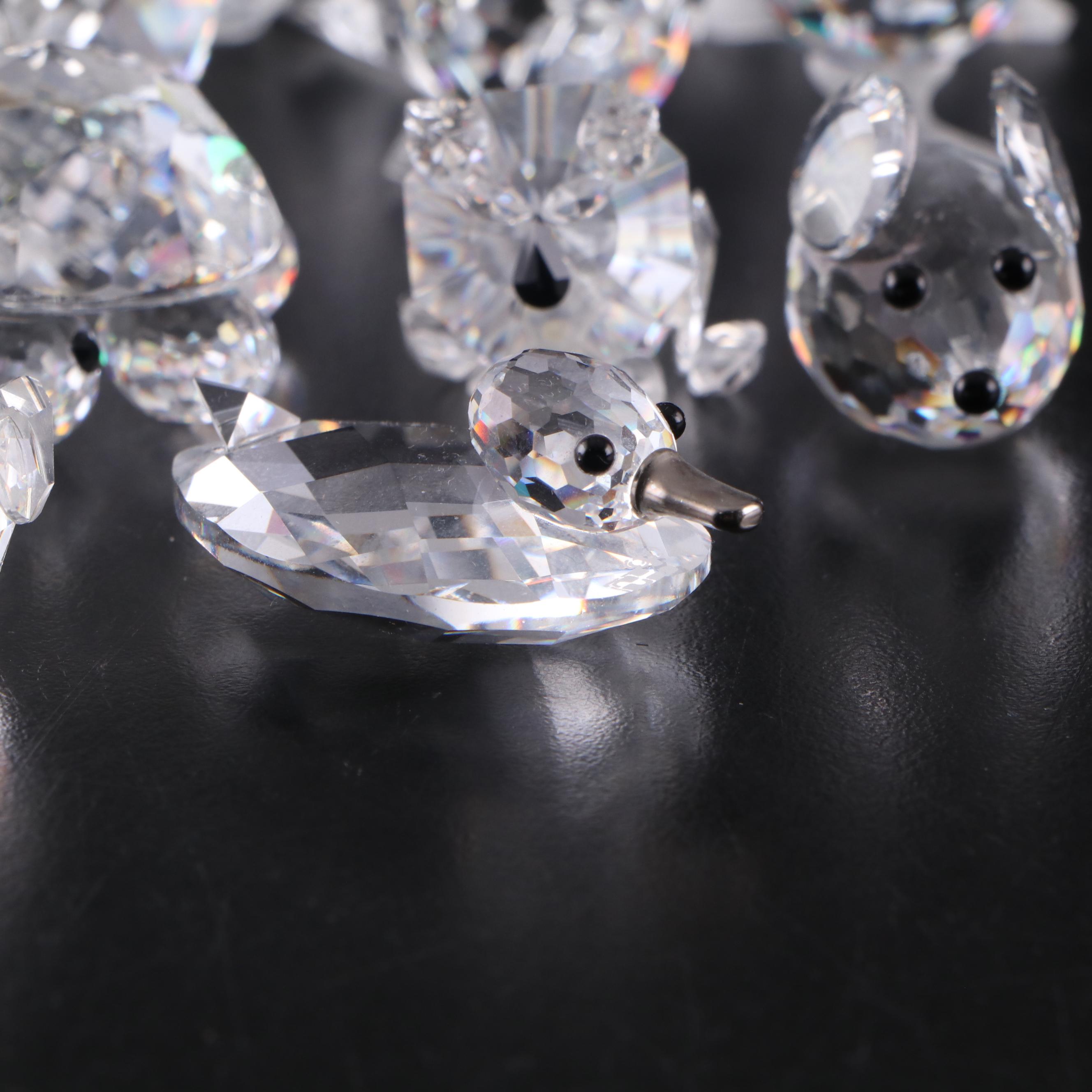 Swarovski Crystal Animal Figurines