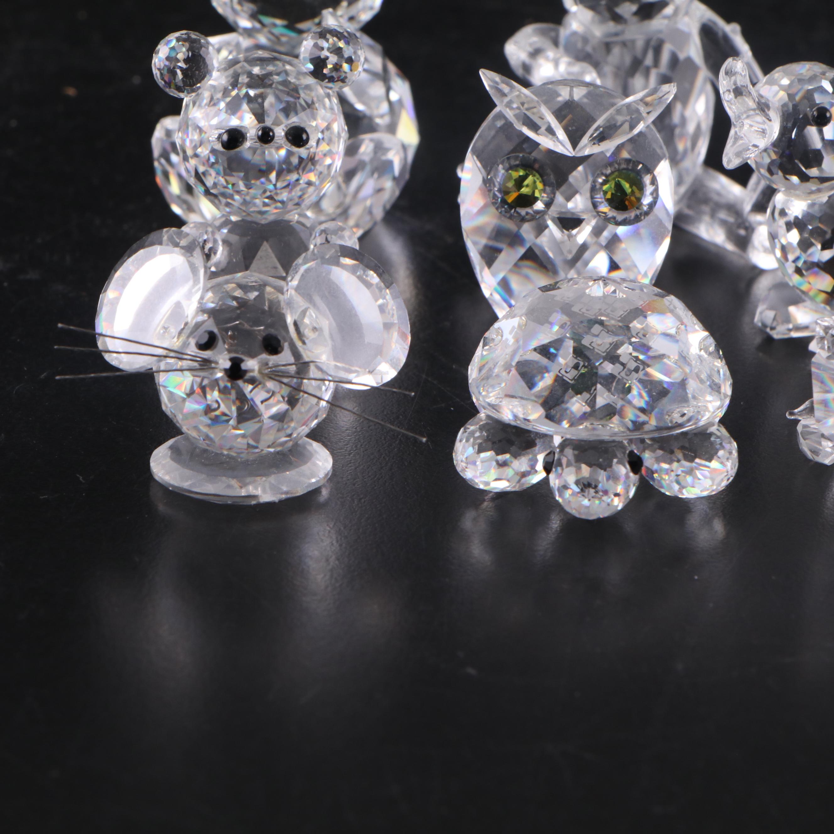 Swarovski Crystal Animal Figurines