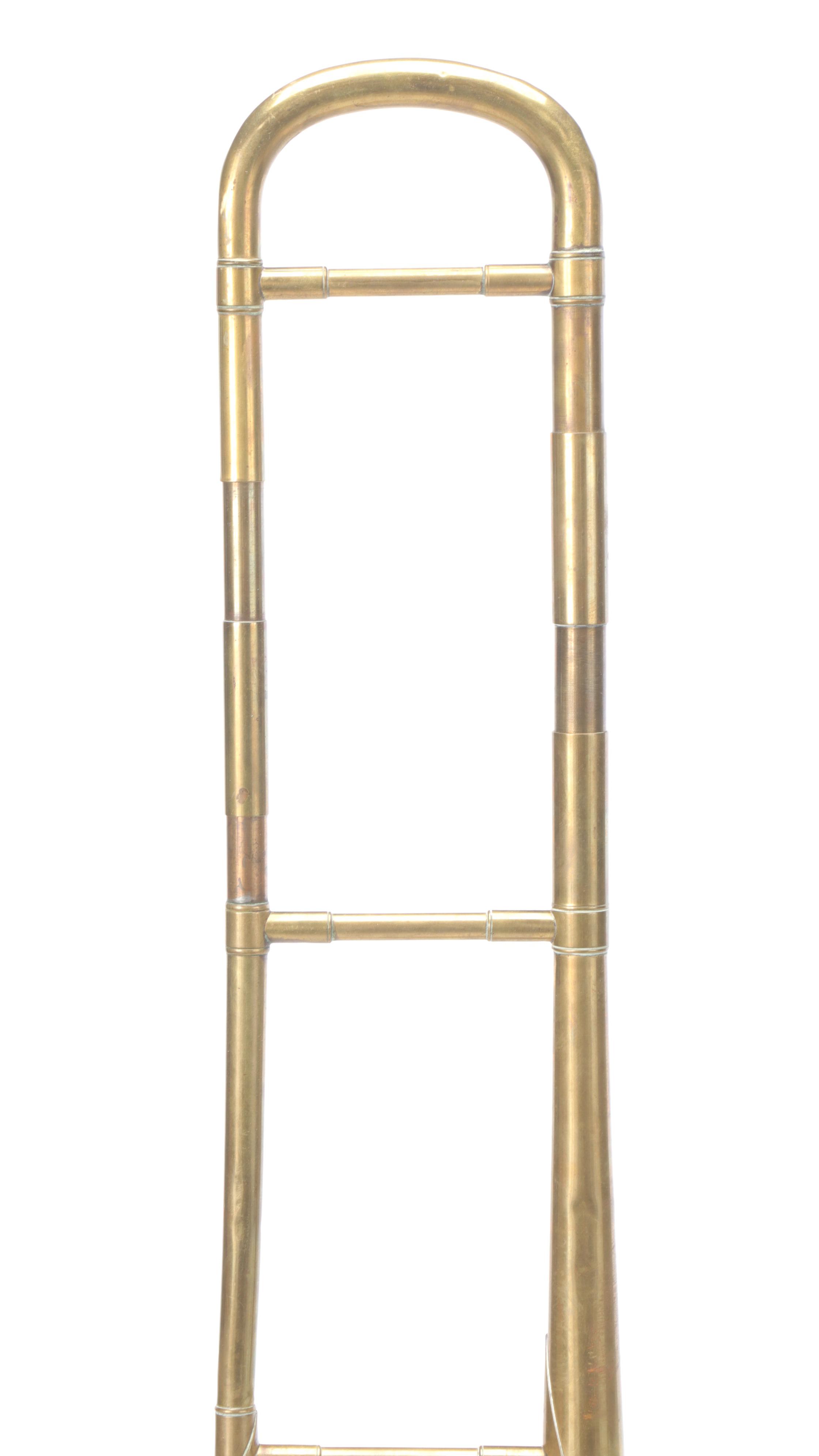 Grand Rapids Instrument Co. "USA Line" Brass Bb Trombone, Early 20th Century