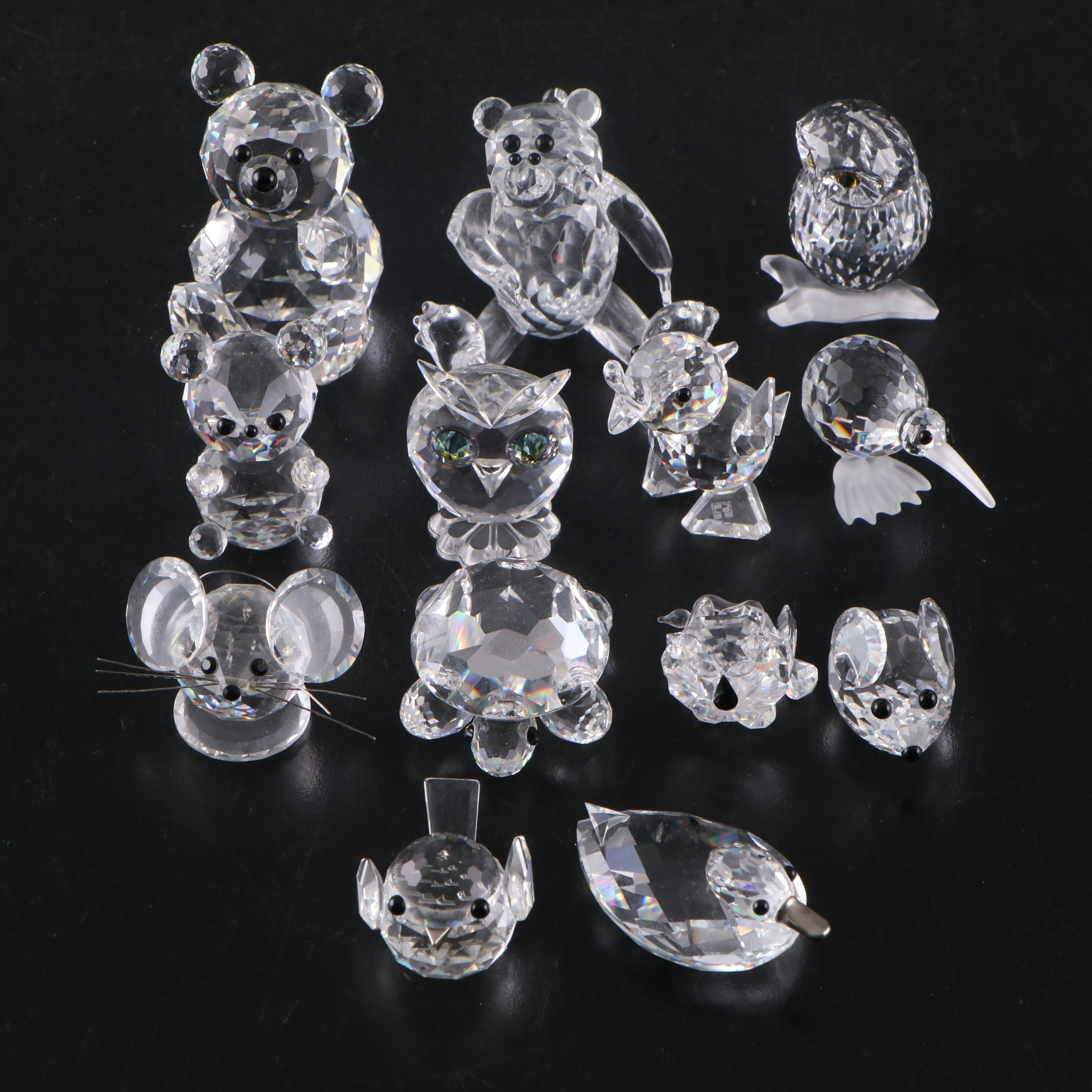 Swarovski Crystal Animal Figurines