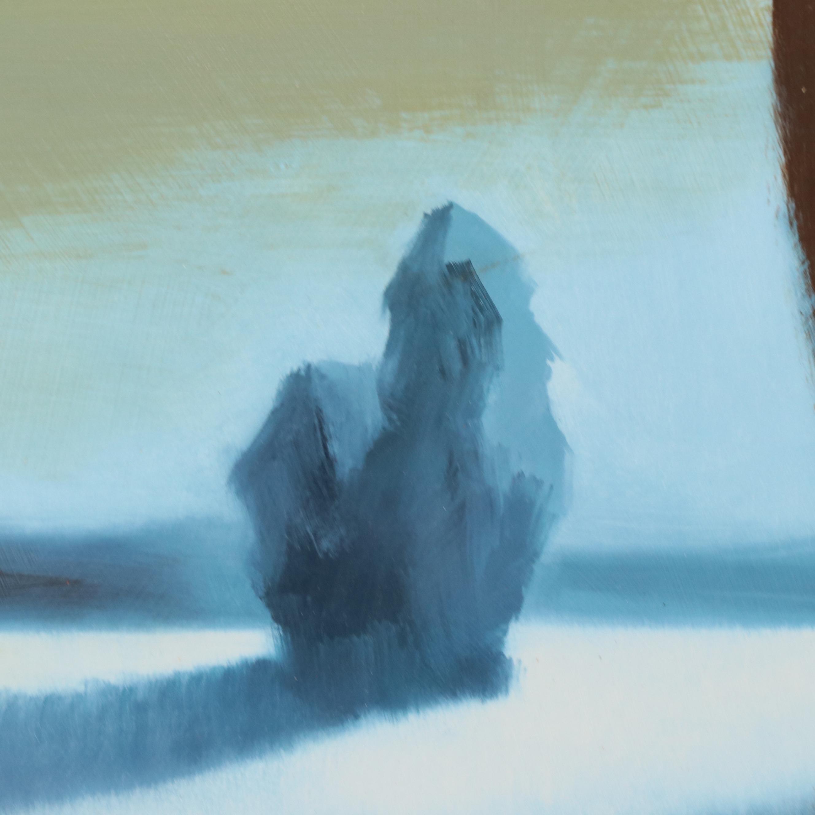 Offset Lithograph of Barren Landscape