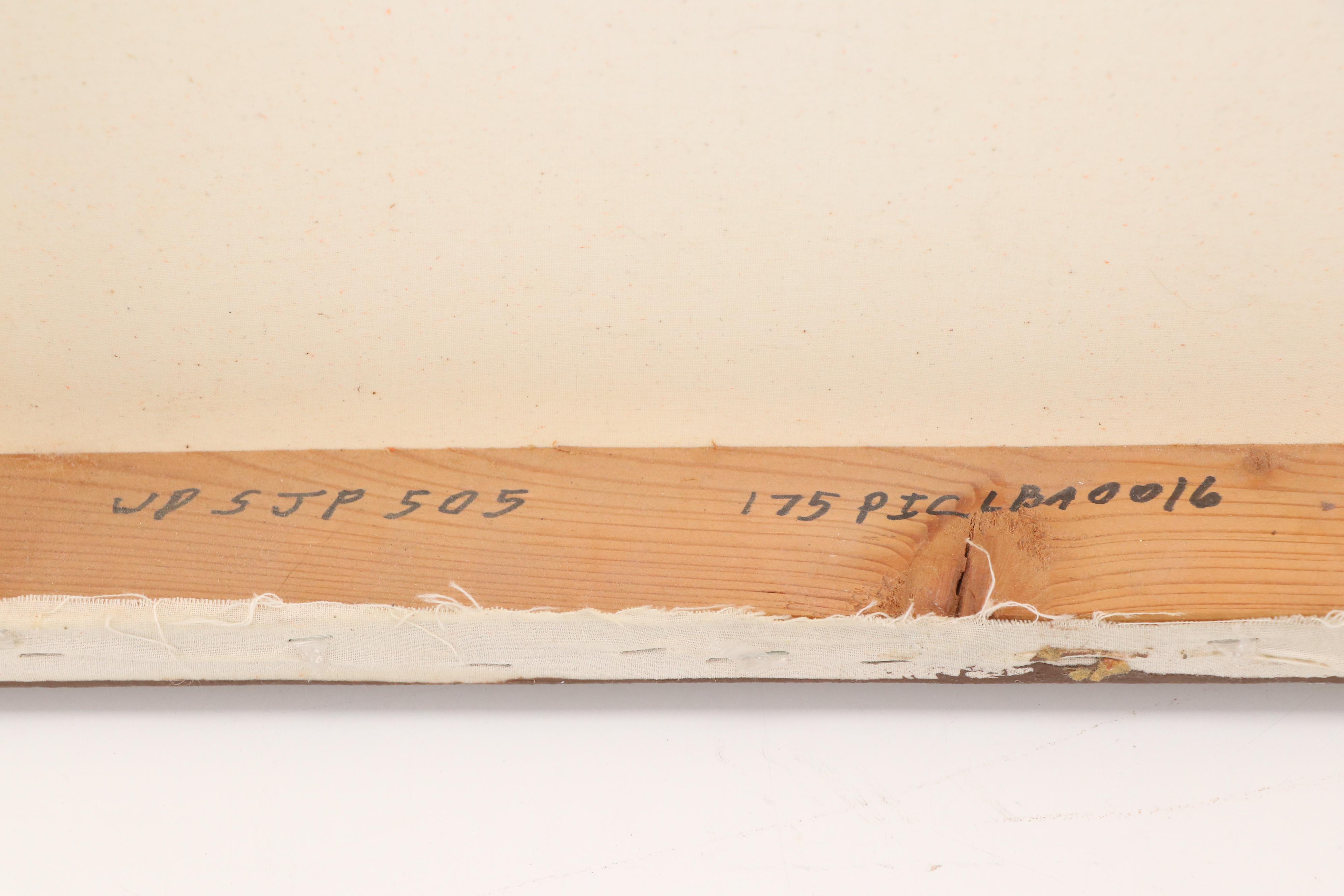 Offset Lithograph of Barren Landscape