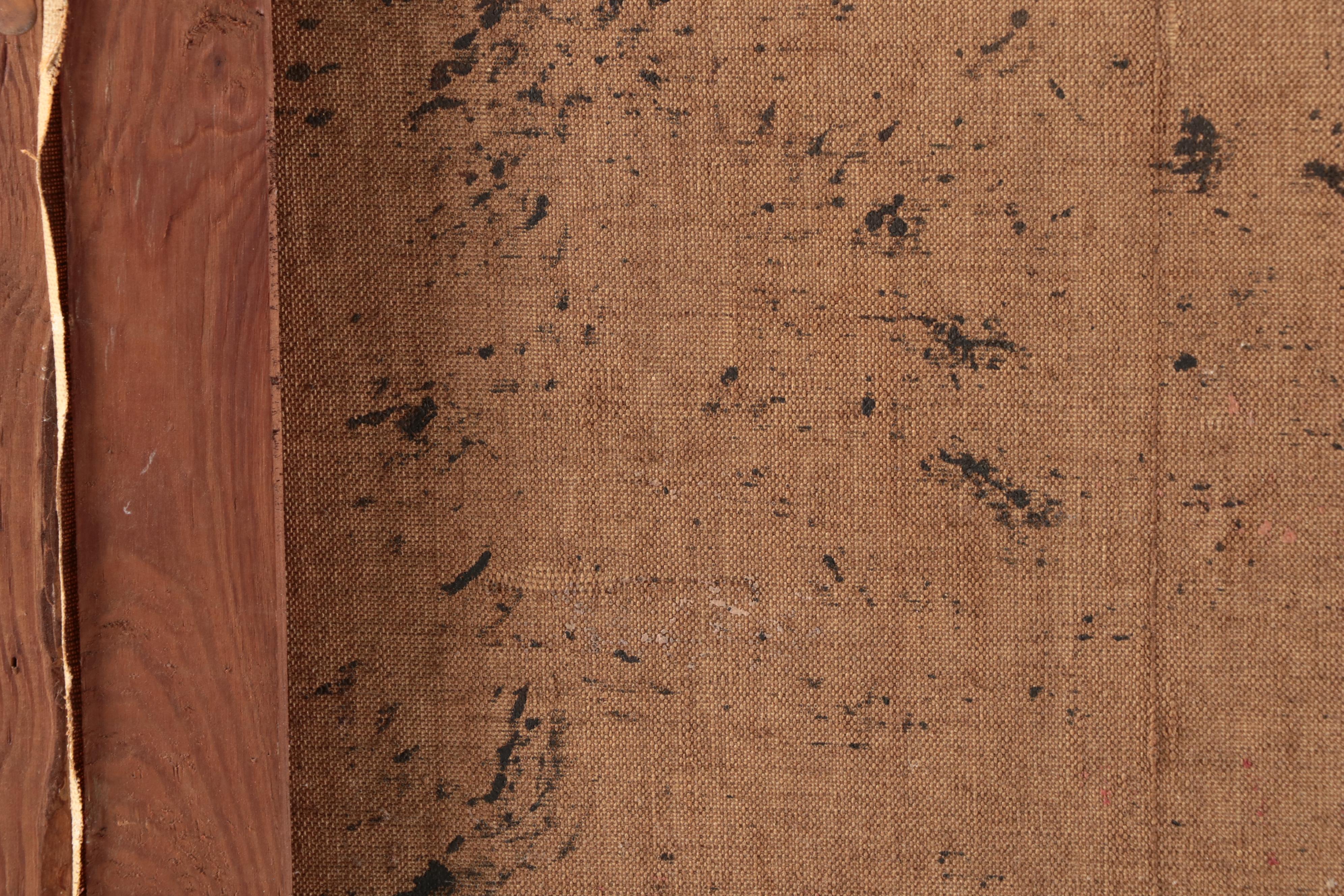 A. Klühspies Amsterdam Flower Market Oil Painting, Early 20th Century