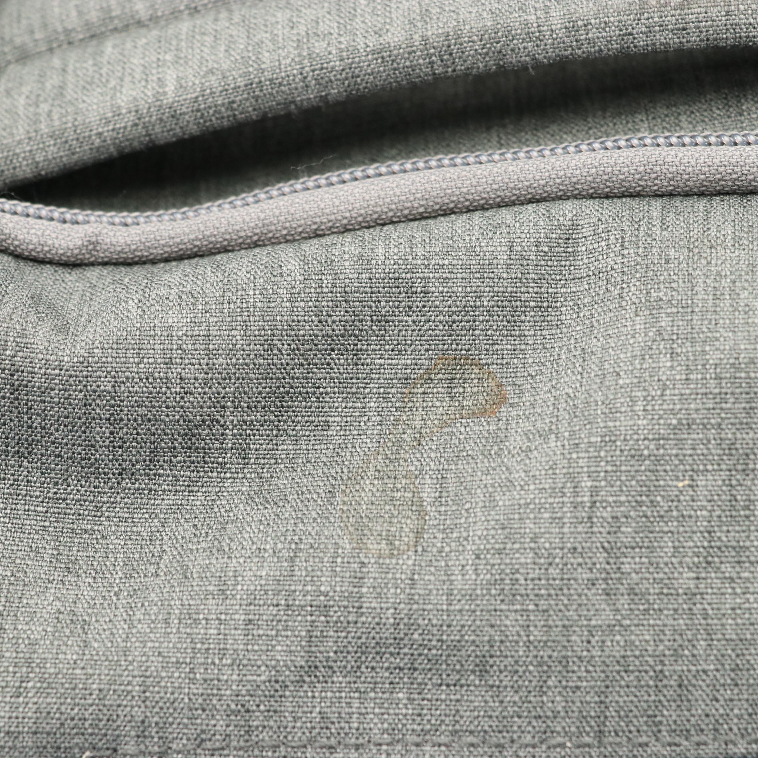 eBags Mother Lode Carry-On Rolling Duffel in Heathered Graphite Polyester & Mesh