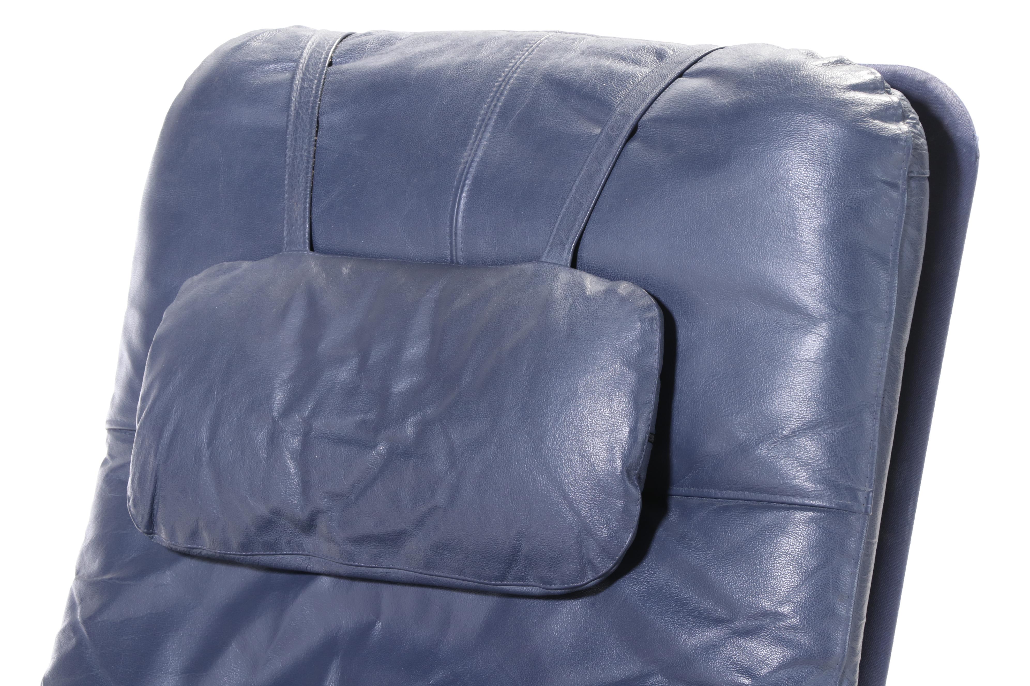 NEPSCO "Backsaver" Modernist Bentwood and Leather Contoured Lounge Chair