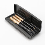 Parker 51 Pen Set with Fountain Pen, Ballpoint and Mechanical Pencil