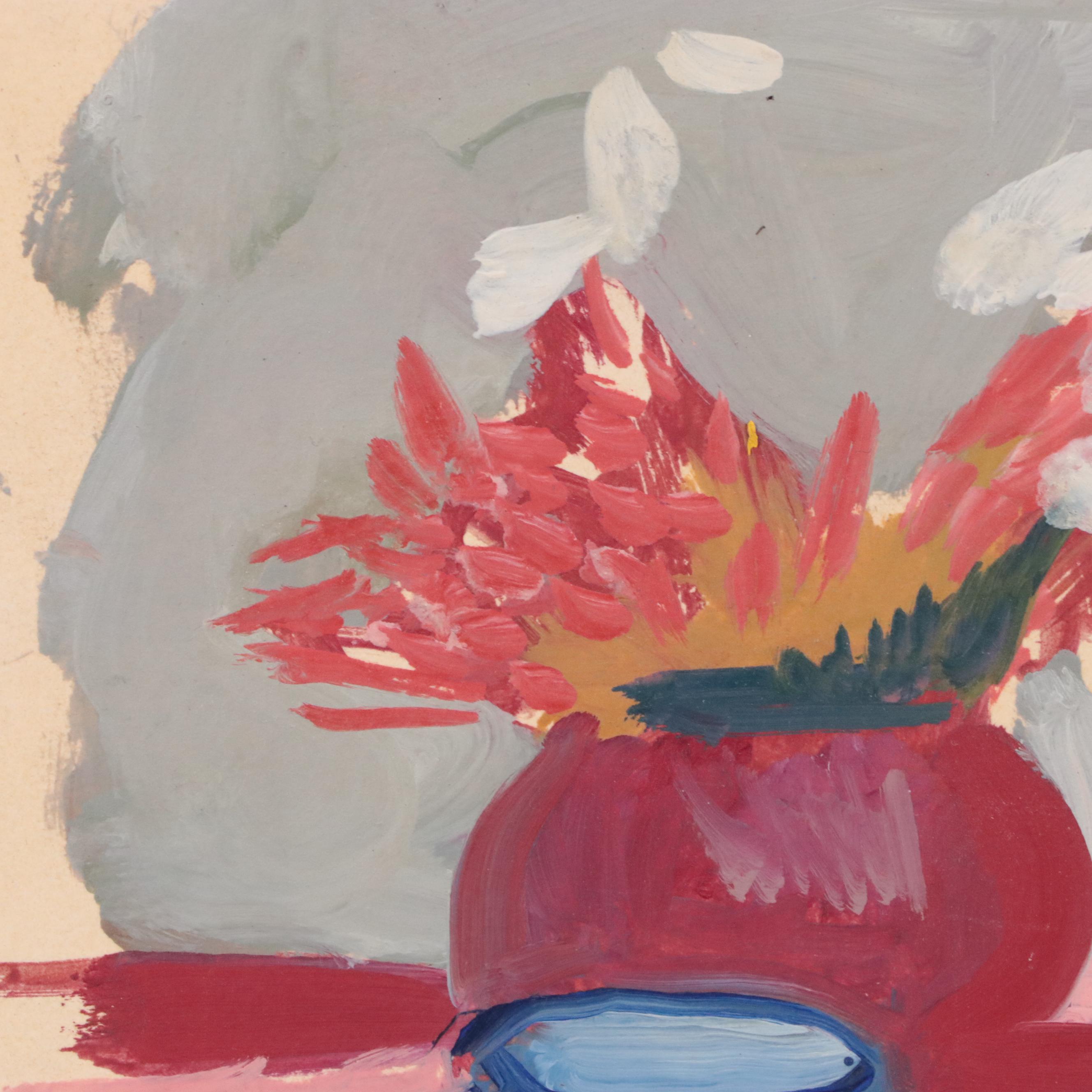 Richard Snyder Modernist Still Life Oil Painting