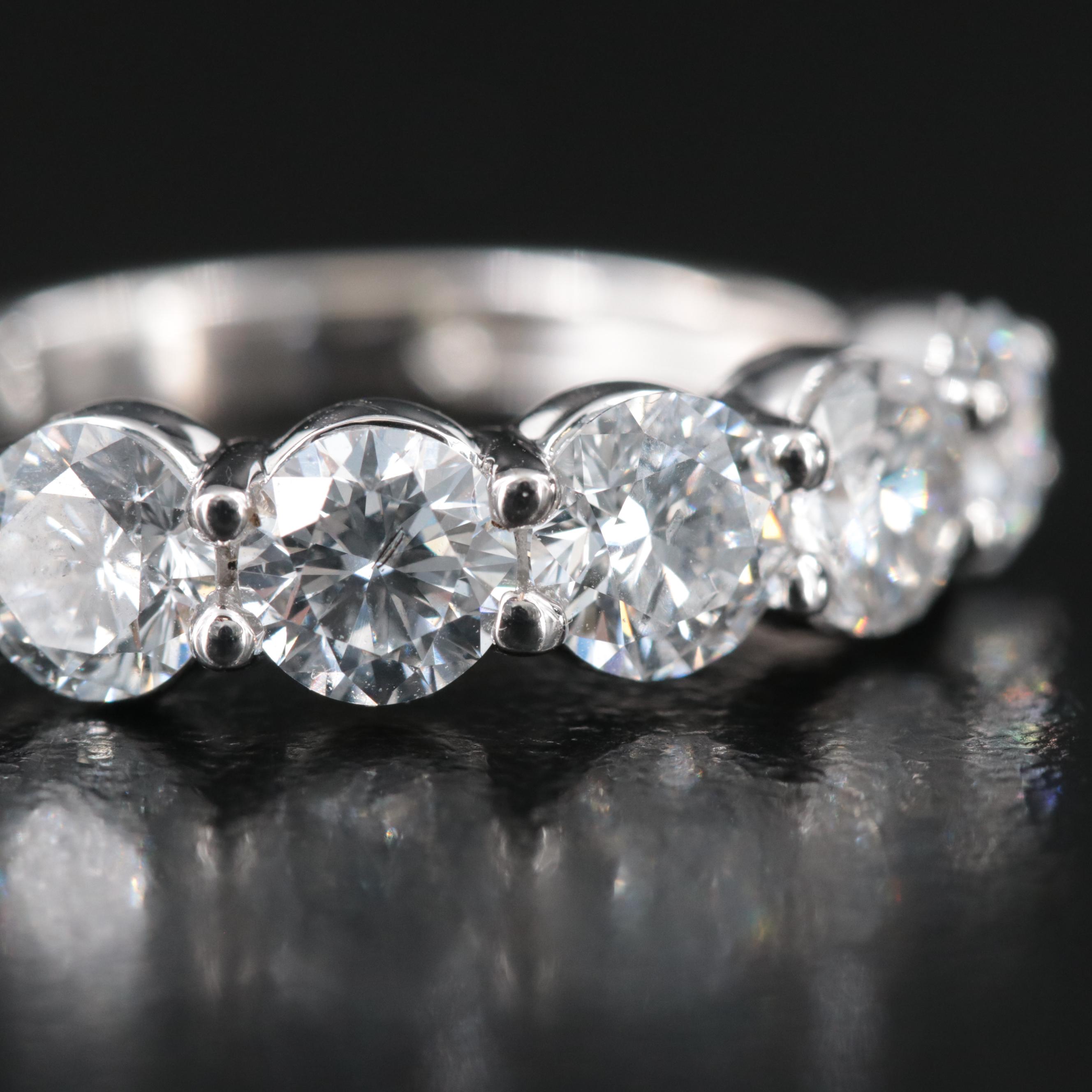 14K 2.00 CTW Lab Grown Diamond Ring