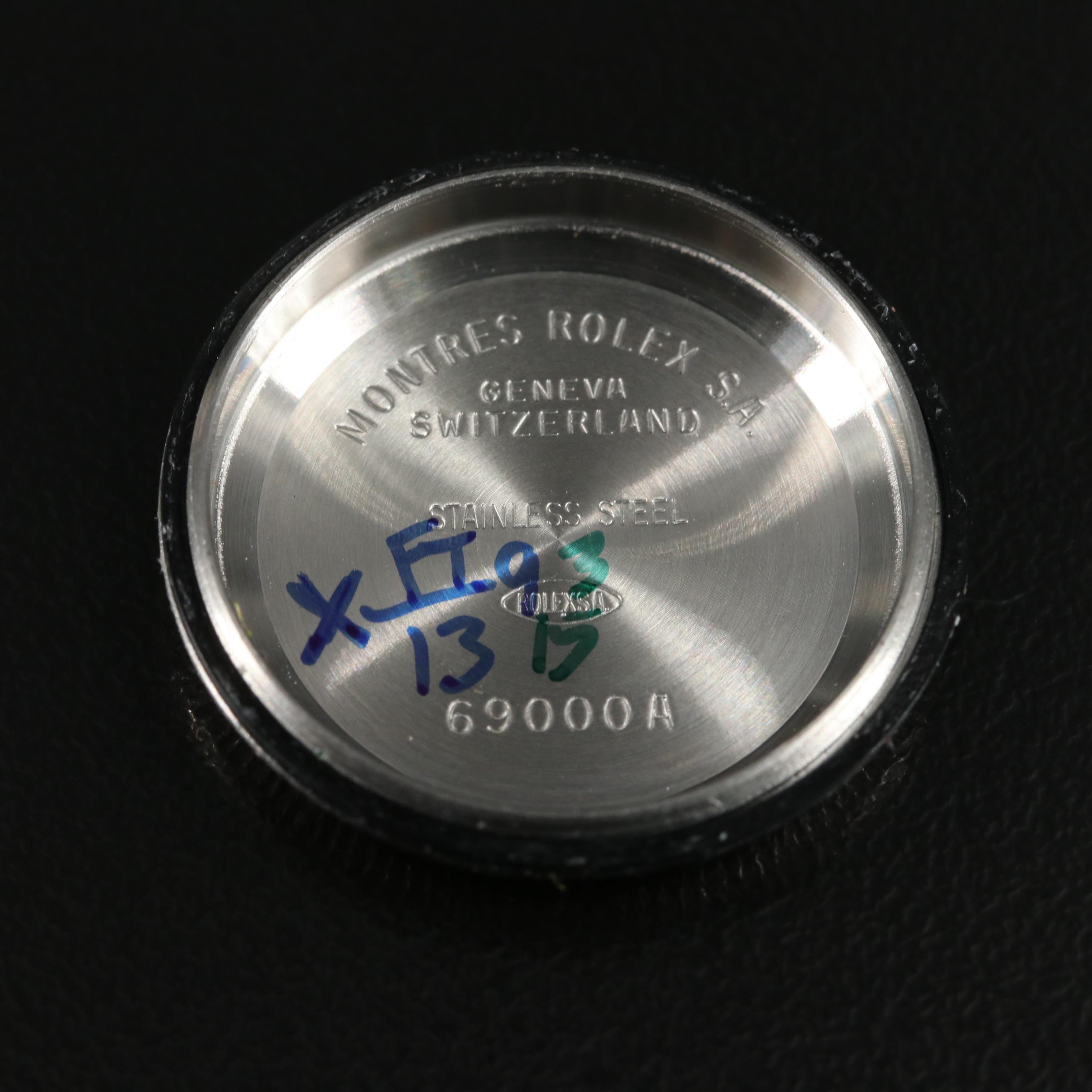 1994 Rolex Custom 2.20 CTW Diamond Bezel and Dial Datejust Watch