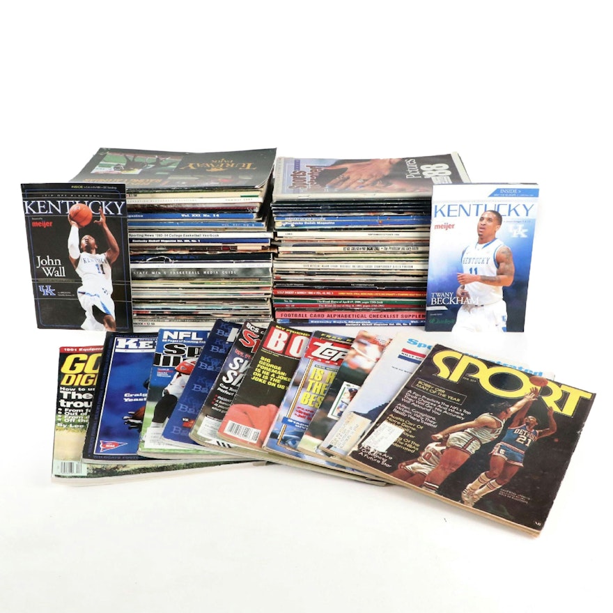 "Golf Digest," "Sports Illustrated," and More Sports Magazines with Programs