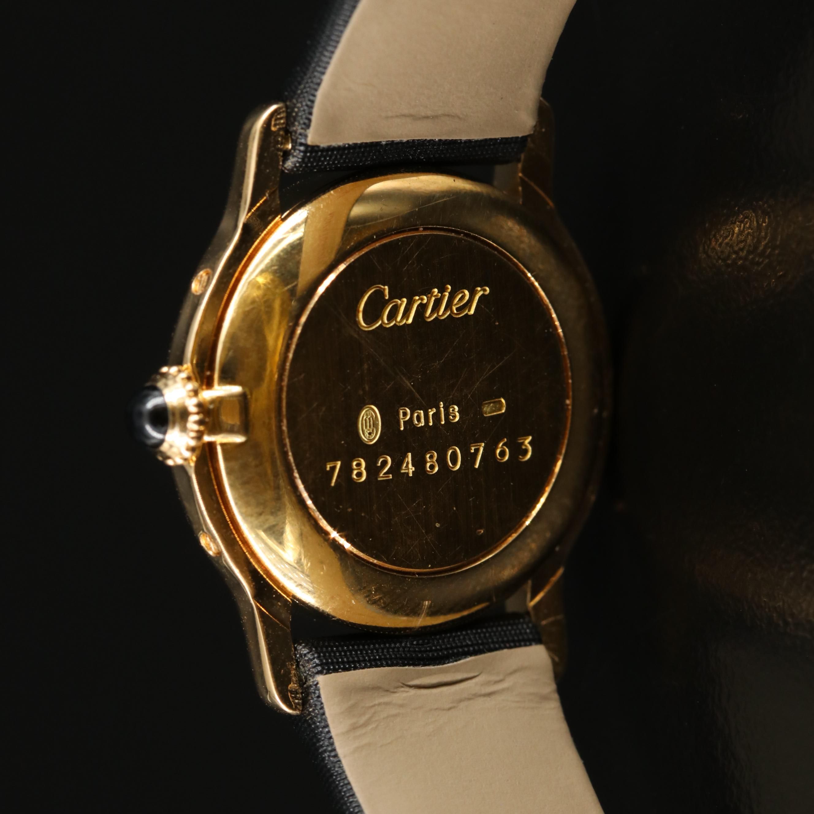 Cartier Ronde Solo 18K Gold Watch