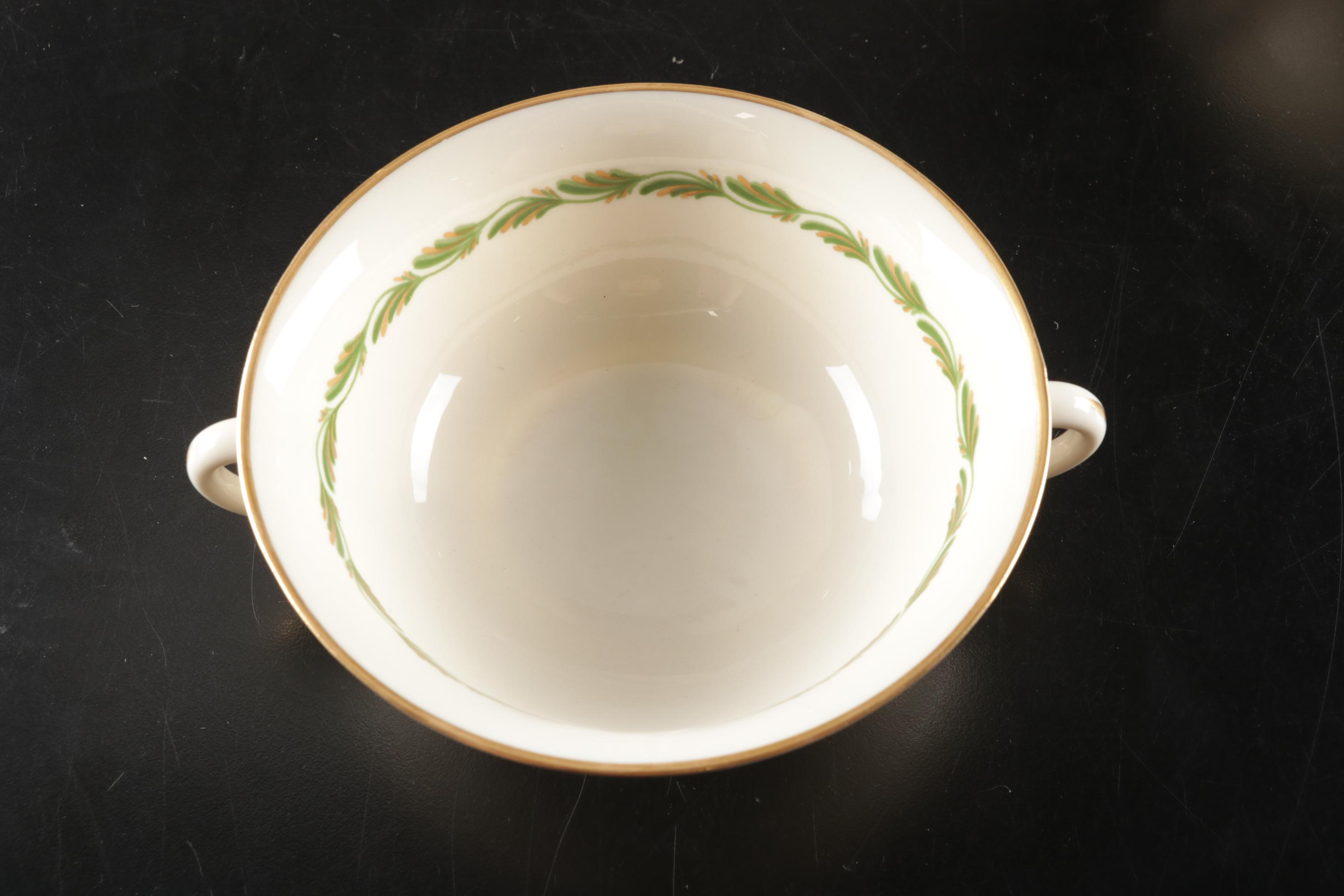 Franciscan "Arcadia Green" Dinnerware With Multiple Serving Pieces, 1942-1962