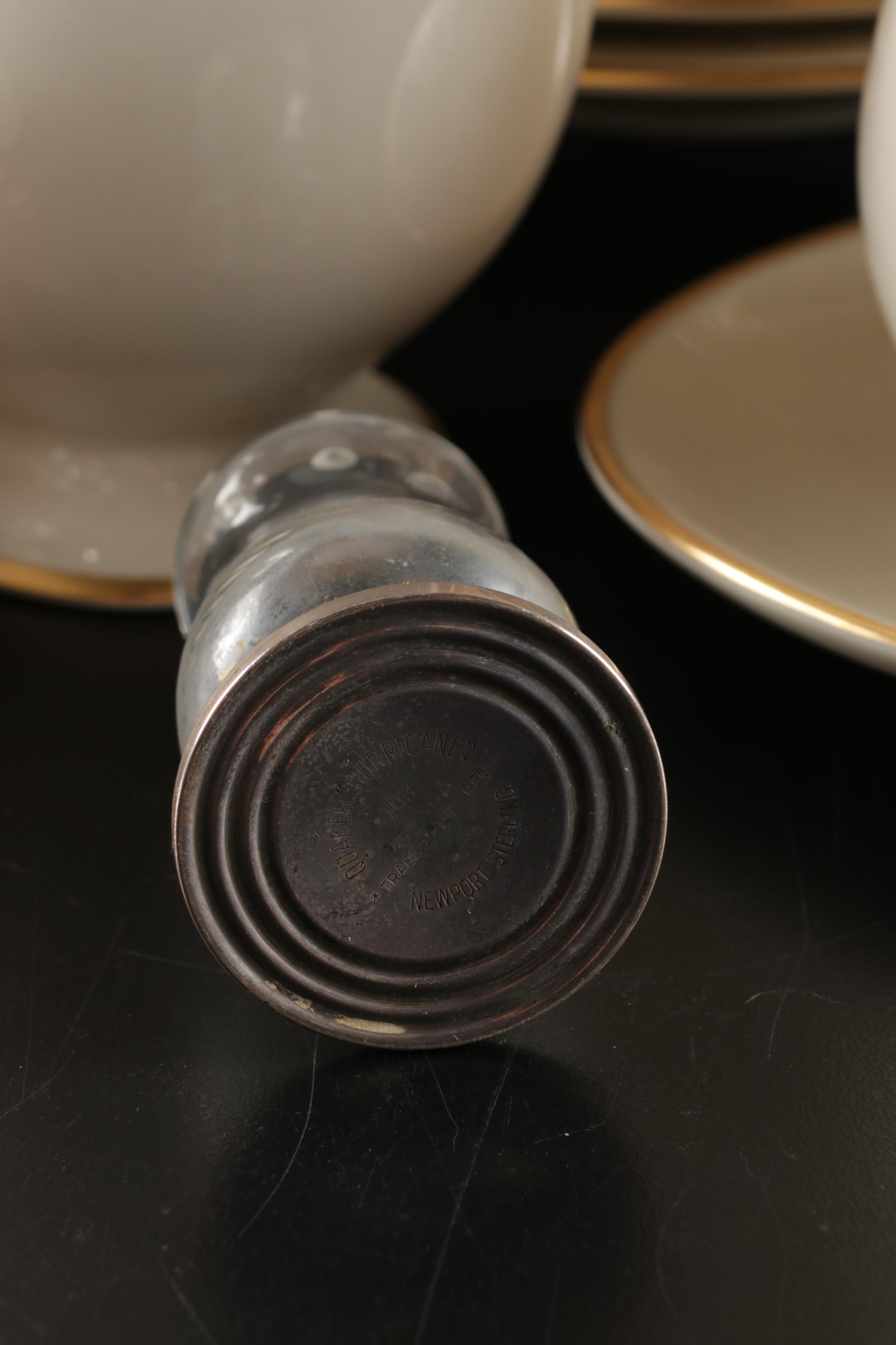 Franciscan "Arcadia Green" Dinnerware With Multiple Serving Pieces, 1942-1962