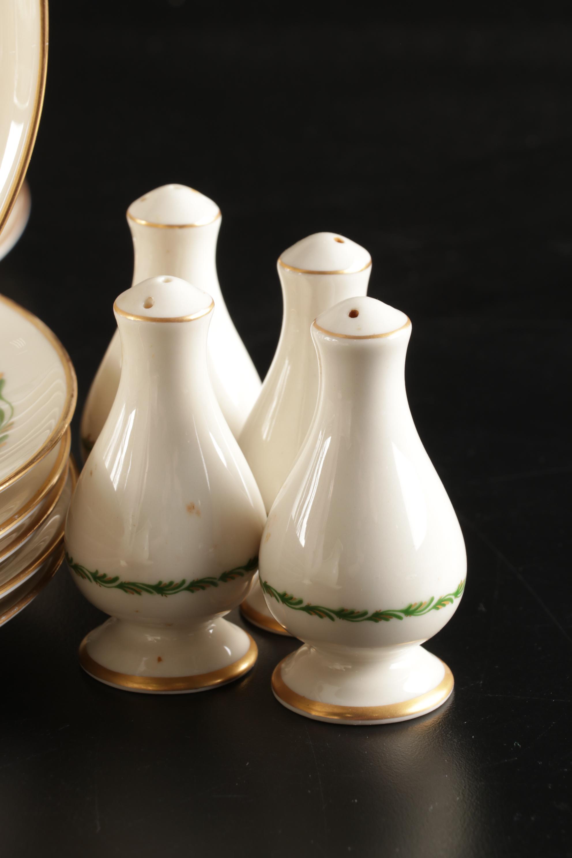 Franciscan "Arcadia Green" Dinnerware With Multiple Serving Pieces, 1942-1962