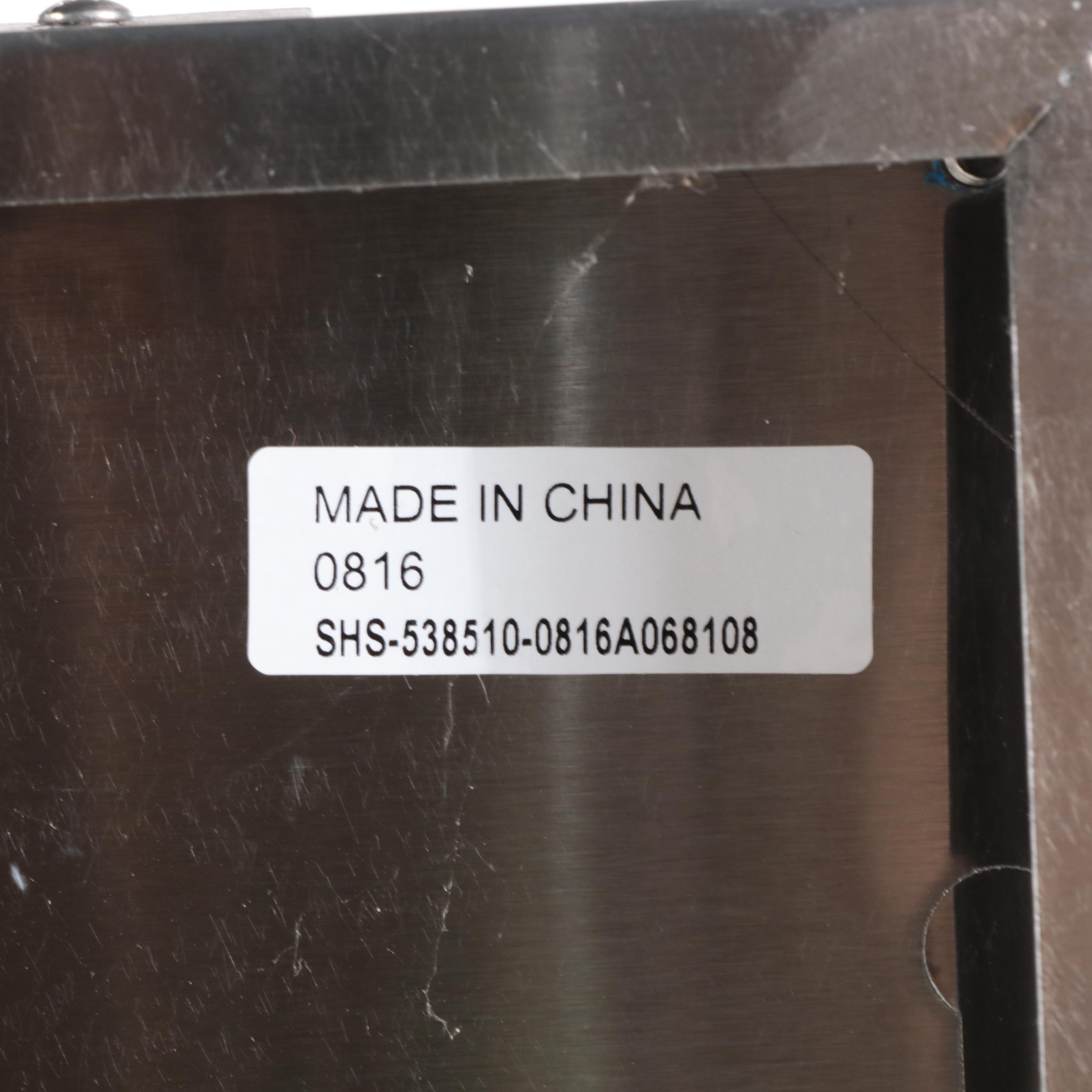 Kobalt Stainless Steel and Wood Top Three-Drawer Workbench