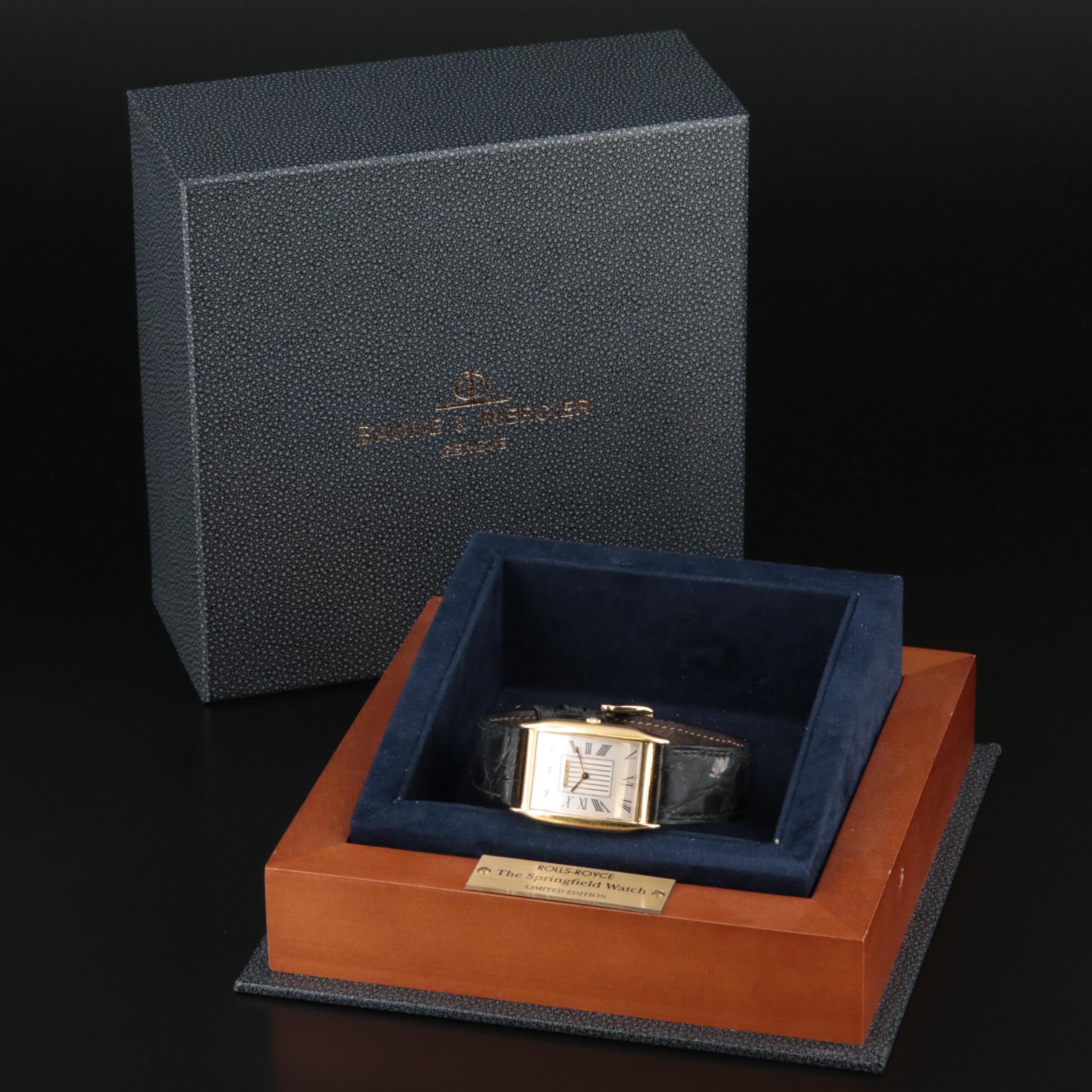 18K Baume & Mercier Rolls-Royce Limited Edition Watch