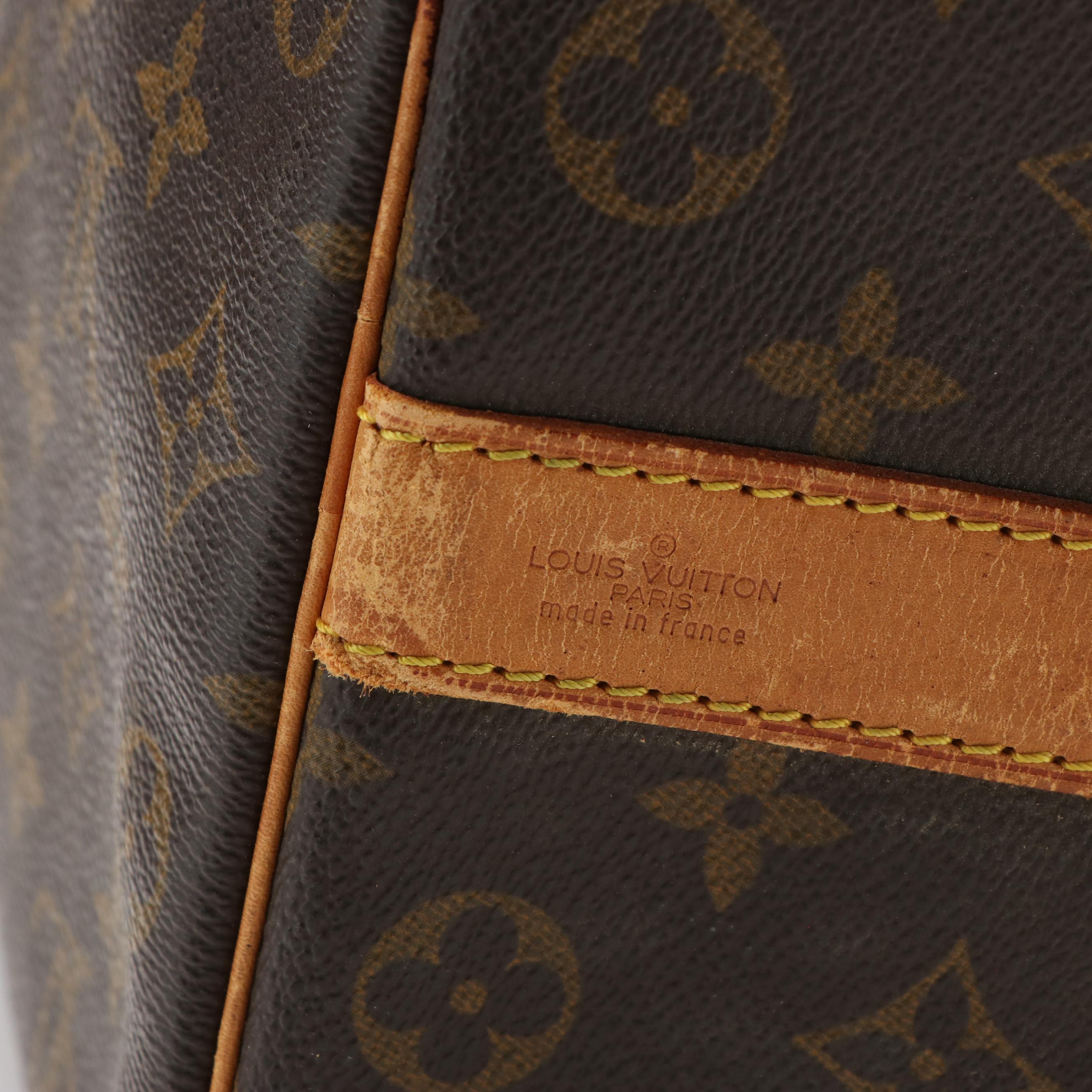 Louis Vuitton Monogram Canvas Keepall Bandouliere 50 Duffel Bag