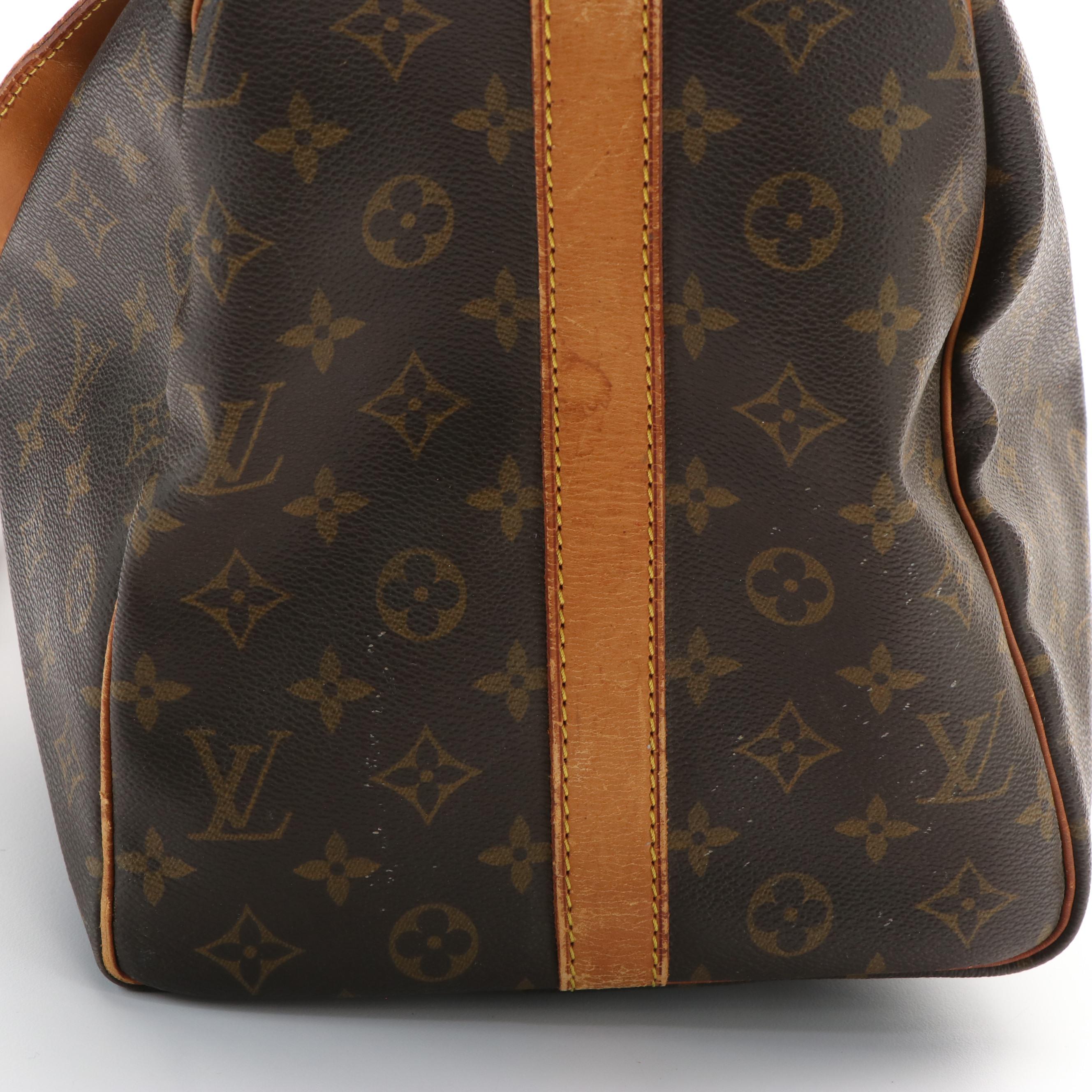 Louis Vuitton Monogram Canvas Keepall Bandouliere 50 Duffel Bag