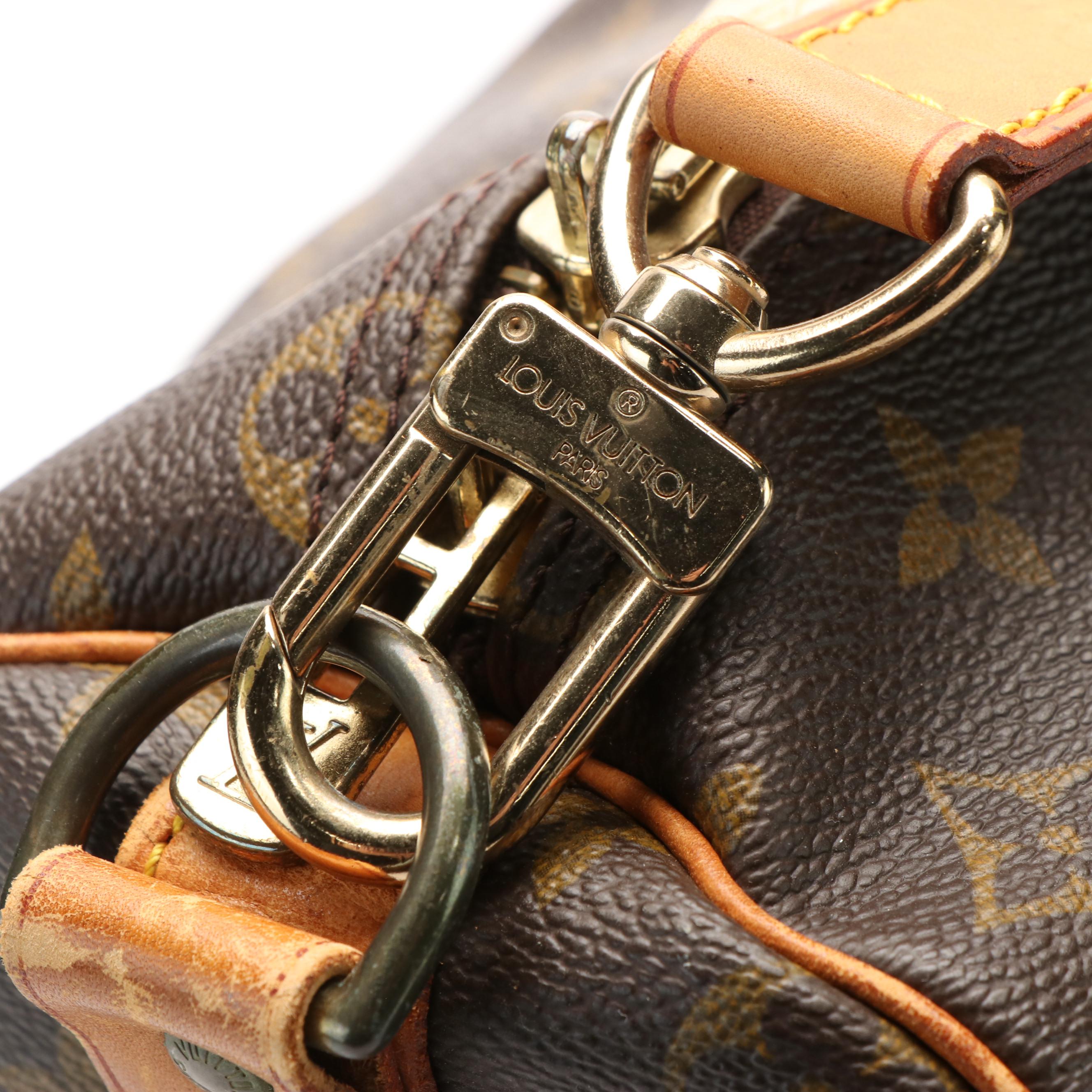 Louis Vuitton Monogram Canvas Keepall Bandouliere 50 Duffel Bag