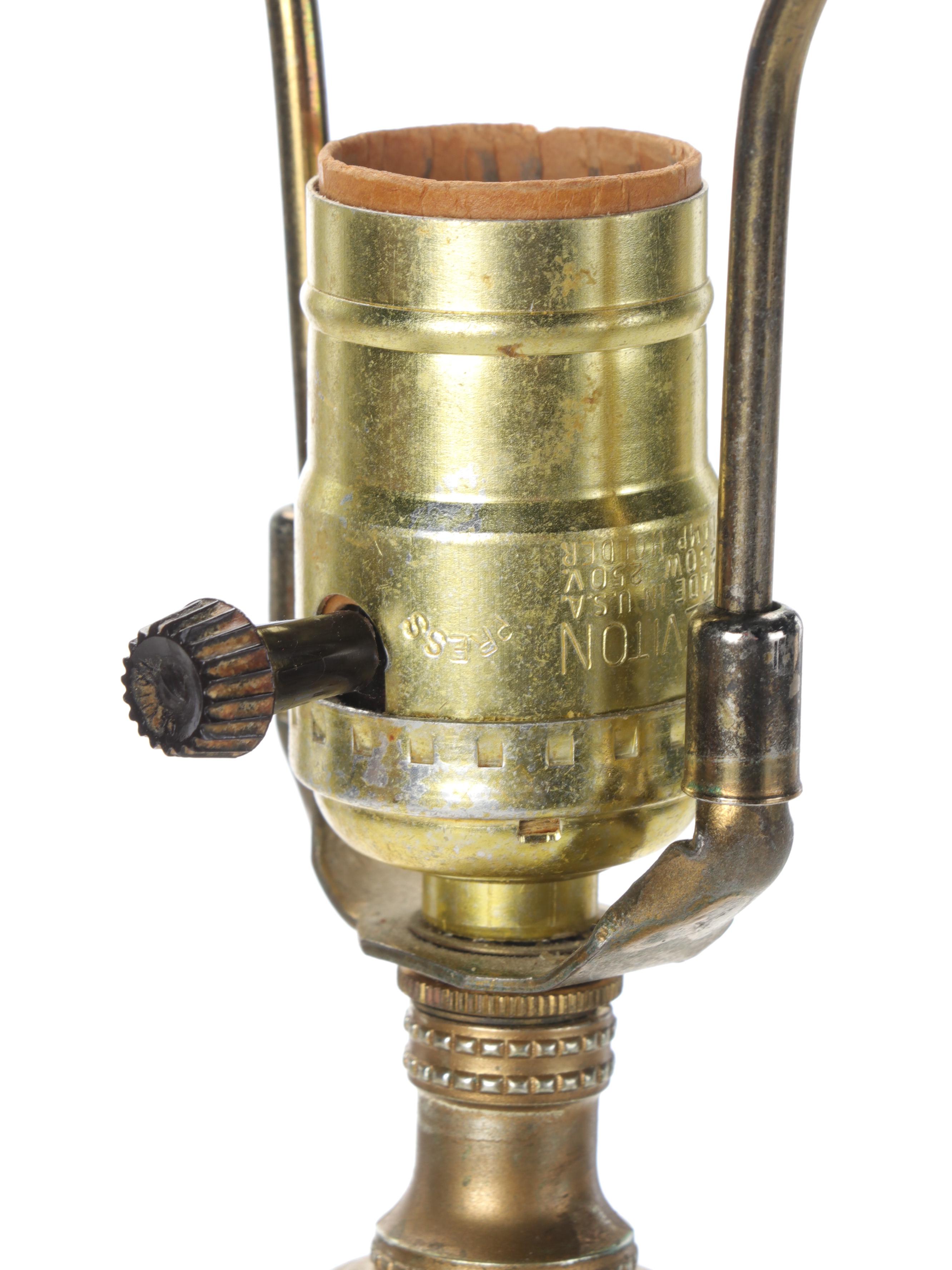 Pink Capodimonte With Satin Glass and Other Table Lamps, Mid to Late 20th C