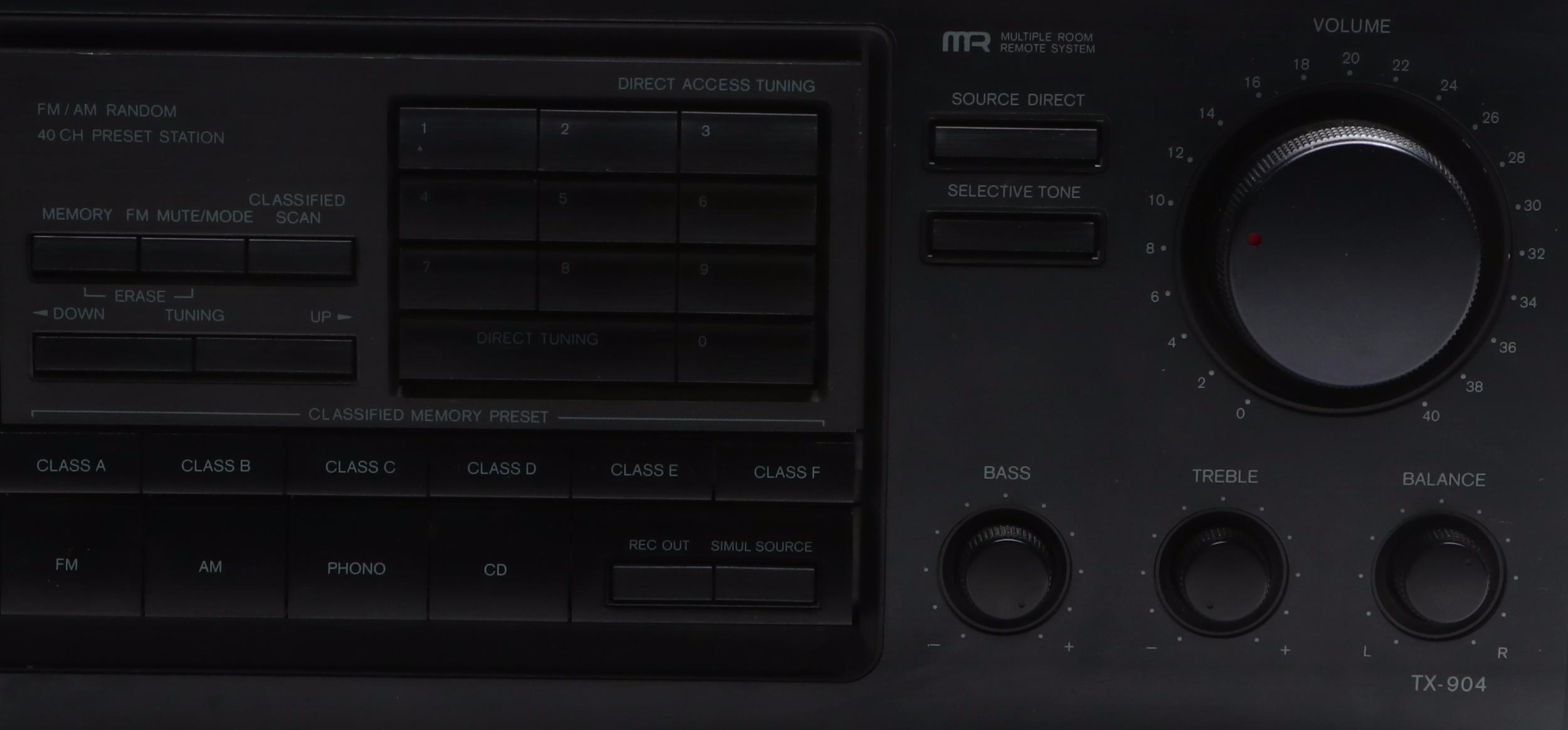 Onkyo TX-904 Quartz Synthesized Tuner Amplifier, Late 20th Century