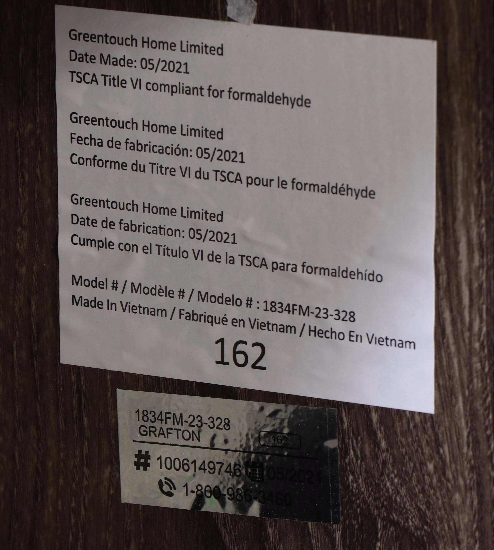 GreenTouch Home Model 2320C-PB Electric Fireplace