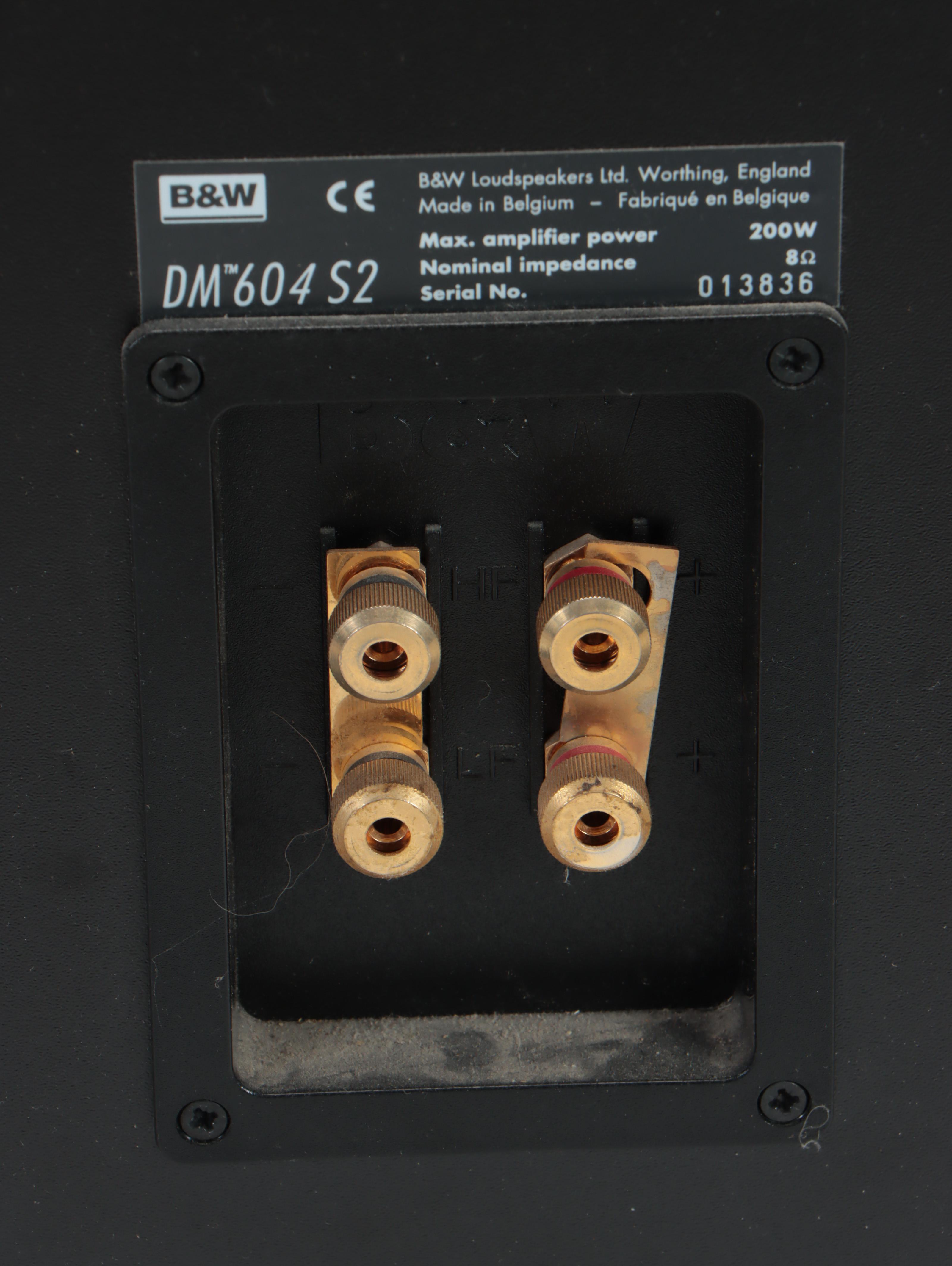 Bowers & Wilkins DM604 S2 Floorstanding Speakers Everything But The House