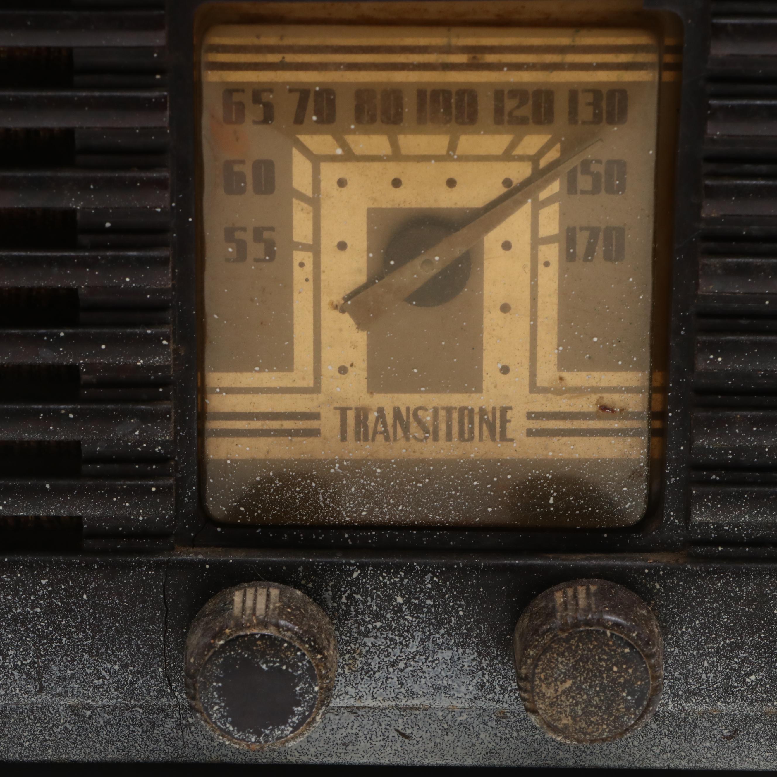 Philco Transitone TH-4, 42-95PT, and Bendix AM Tube Radios, Mid-20th Century