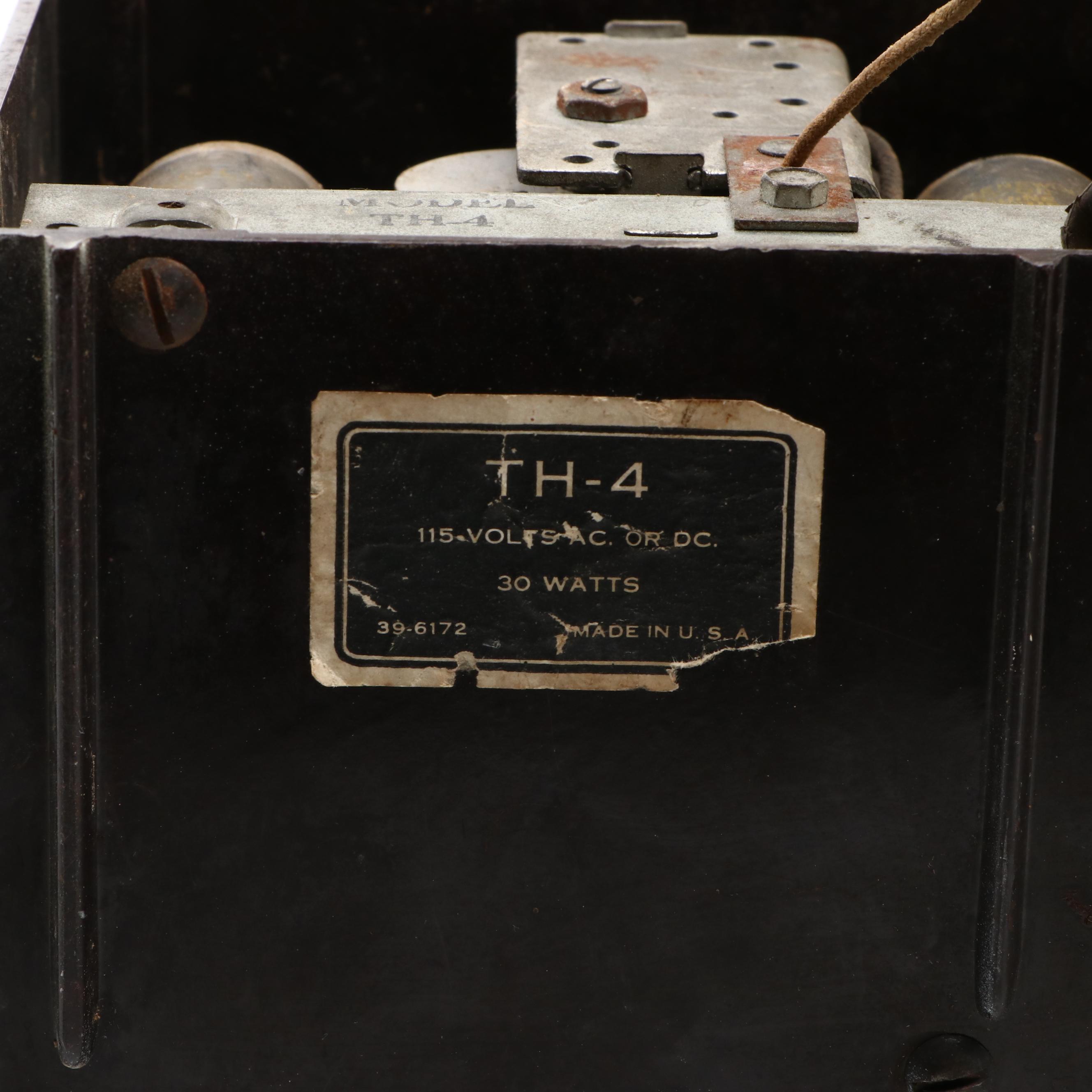 Philco Transitone TH-4, 42-95PT, and Bendix AM Tube Radios, Mid-20th Century