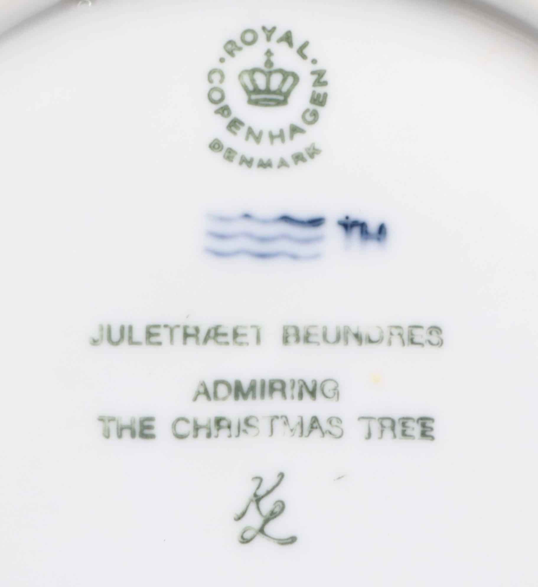Royal Copenhagen Collector Plates Including "Østerland" and "Vinterskumring"