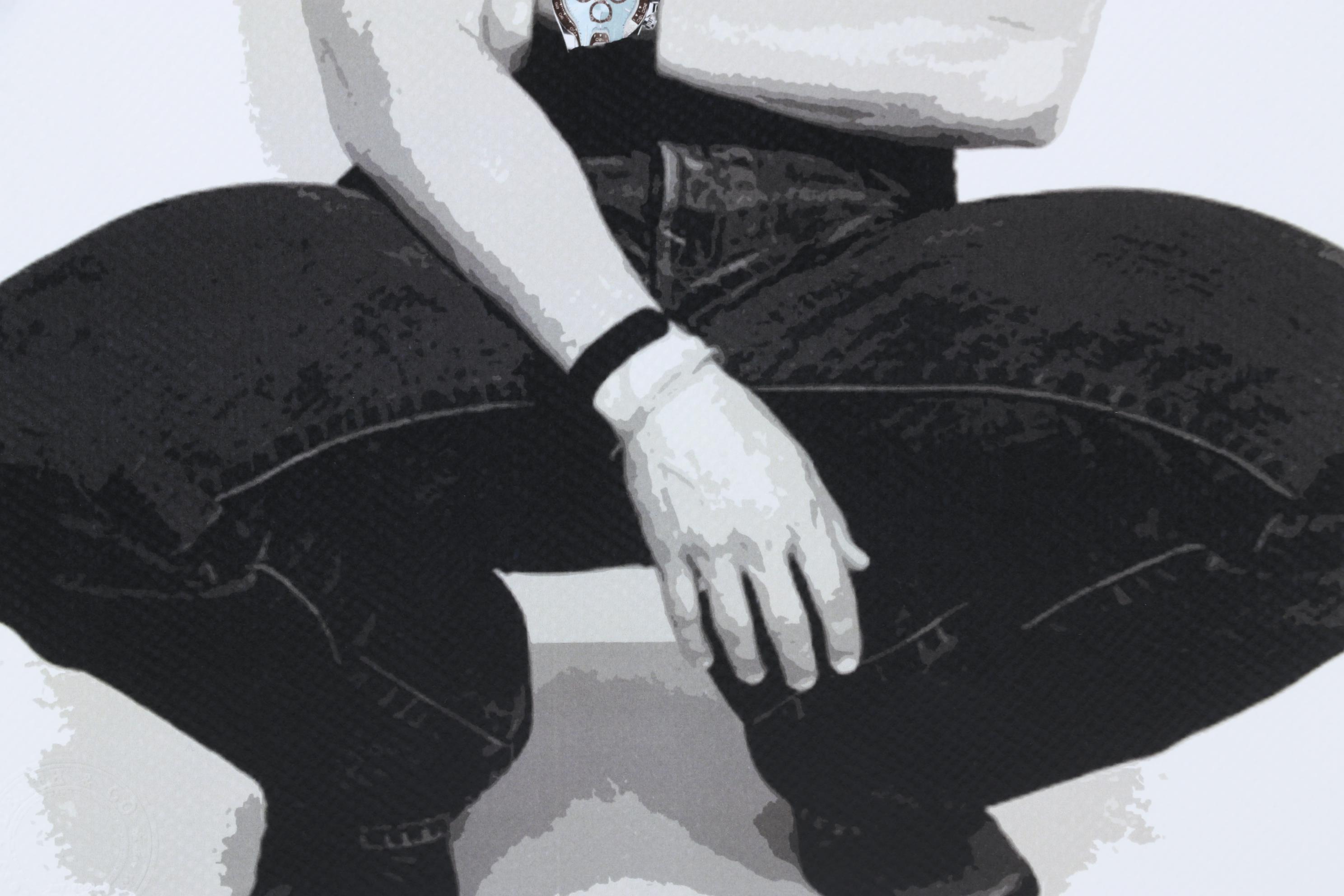 Death NYC Pop Art Graphic Print Featuring Brad Pitt, 2023