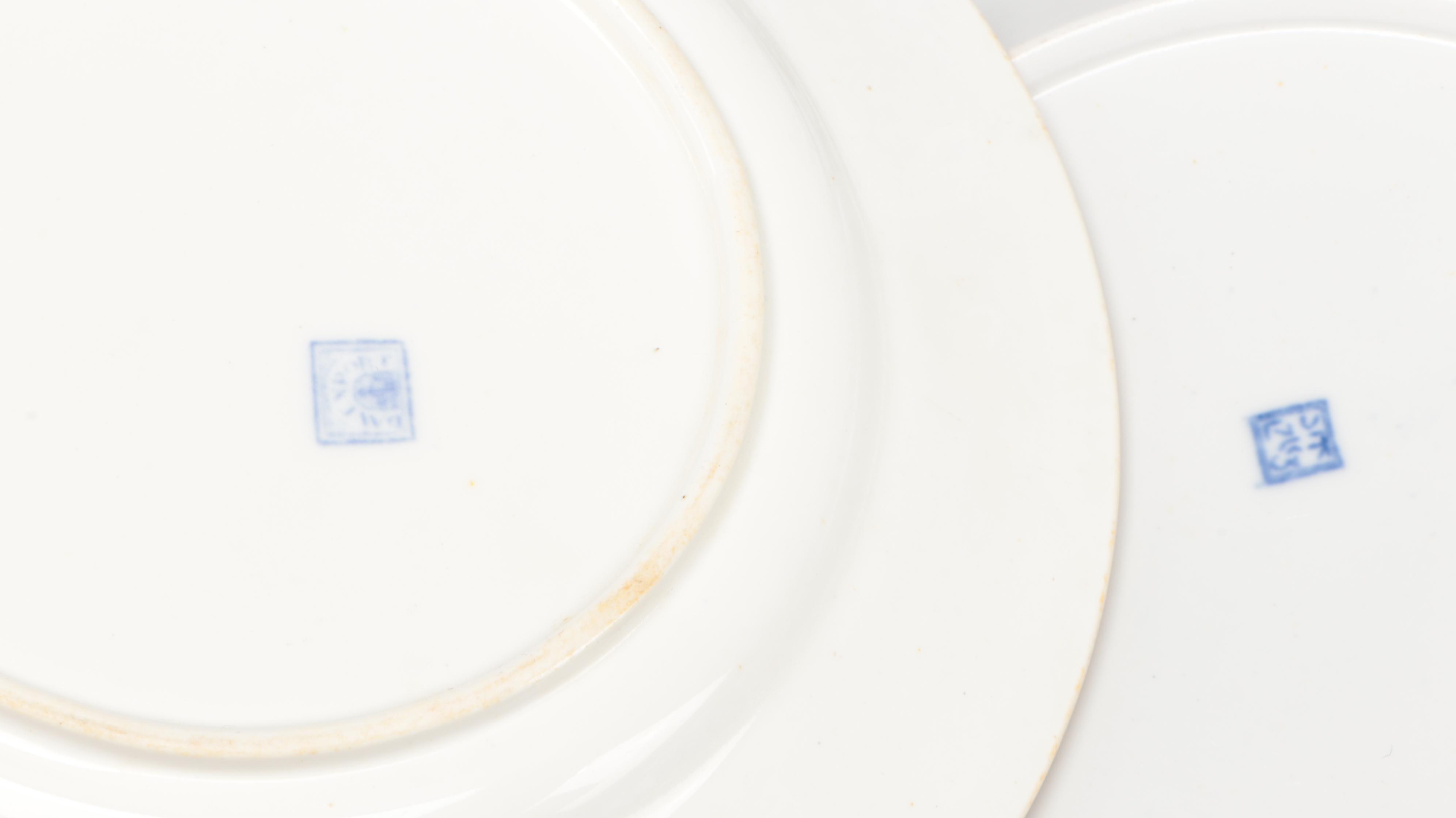Spode and Other English Blue Willow Style Tableware