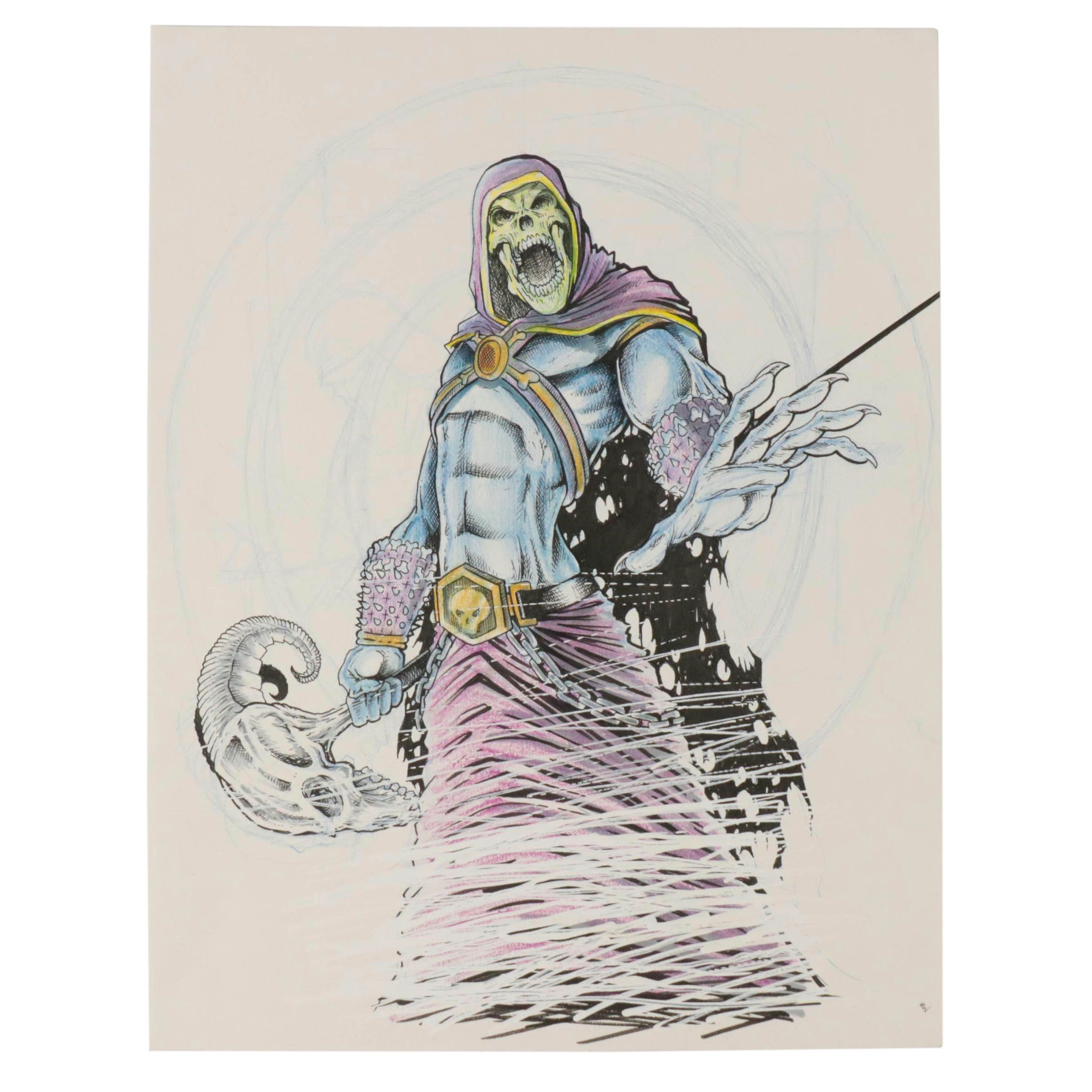 Dave Myers Figural Comic Book Illustration, 21st Century