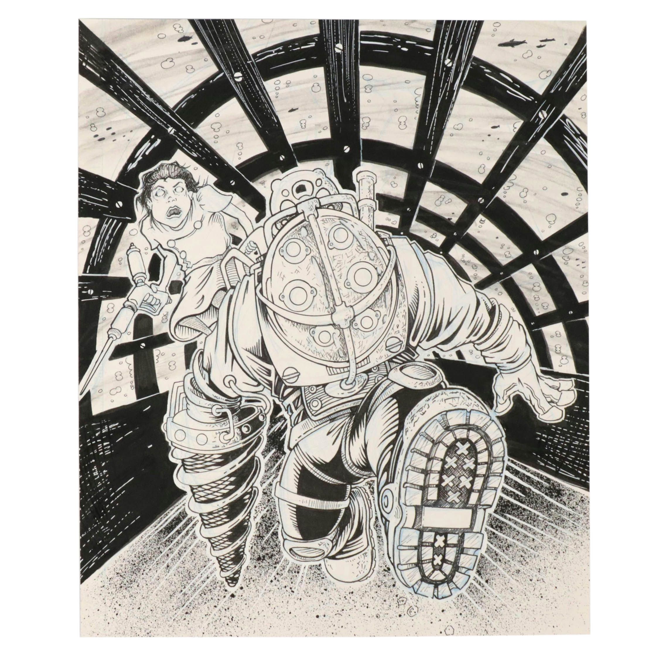 Dave Myers Comic Book Illustration, 21st Century