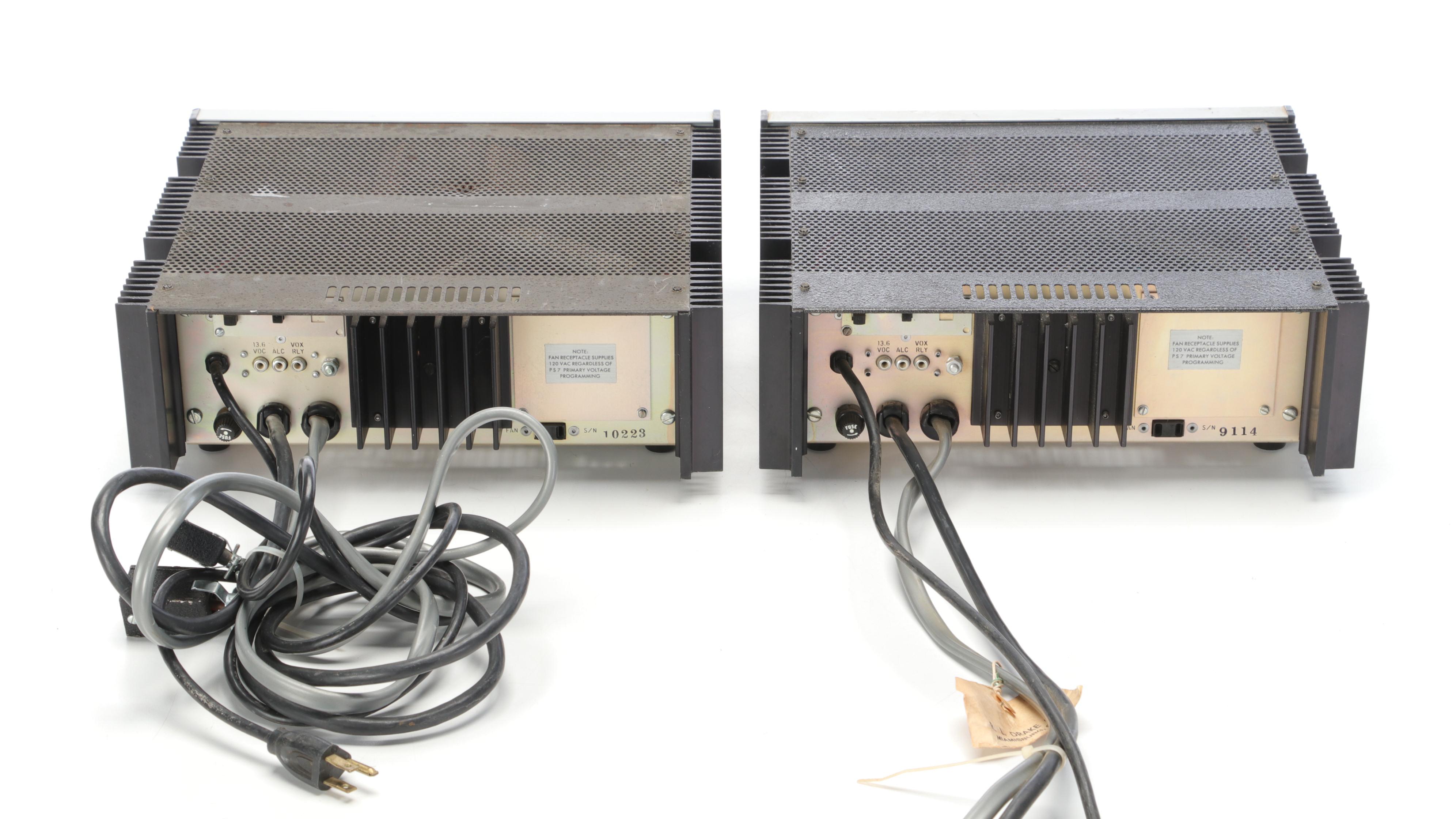 Drake R8 Communications Receiver with TR7 Transceiver and More, Late 20th C