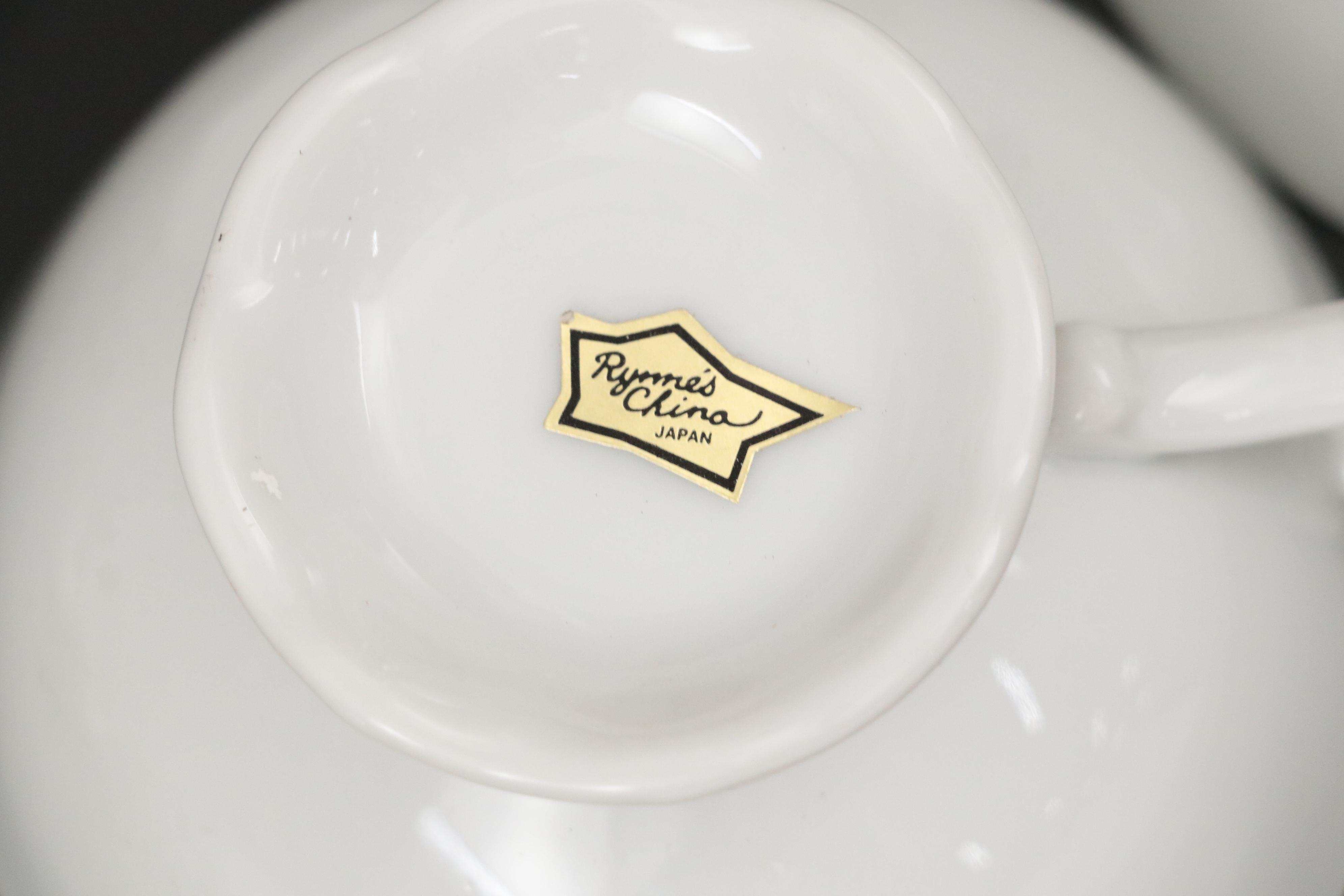 Hutschenreuther "Sylvia" with Other Blanc De Chin Porcelain Tableware