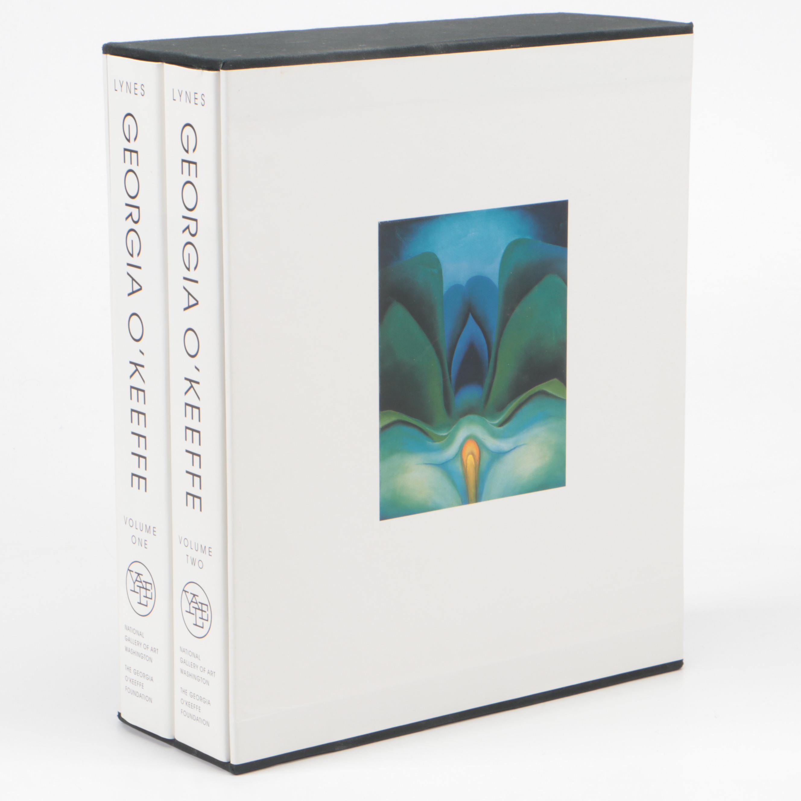 "Georgia O'Keeffe: Catalogue Raisonné" Two-Volume Box Set by Barbara B. Lynes