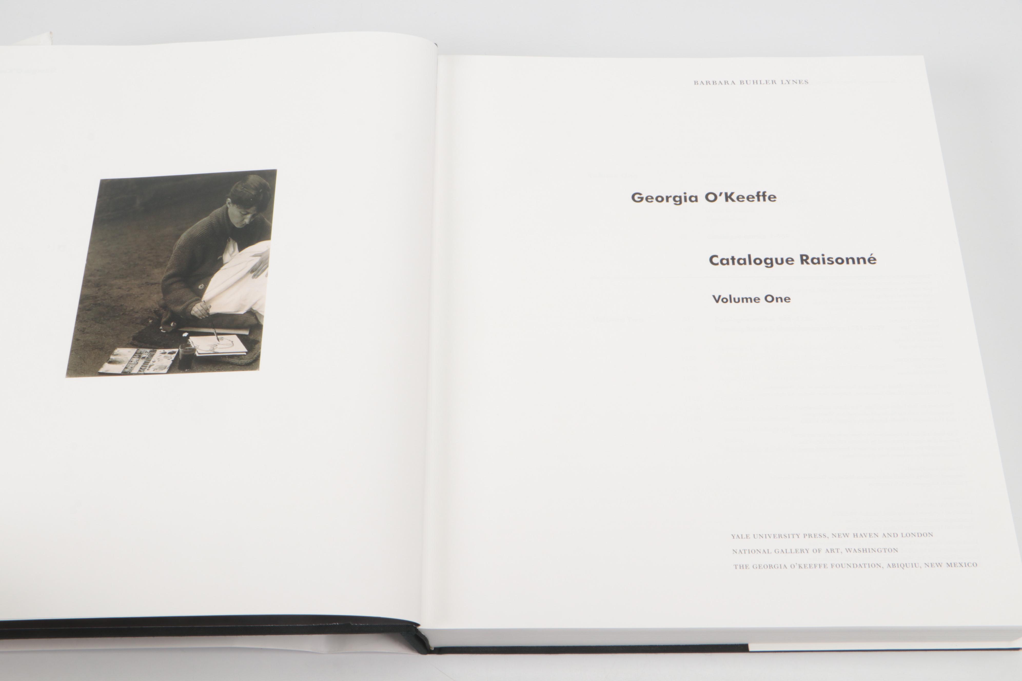 "Georgia O'Keeffe: Catalogue Raisonné" Two-Volume Box Set by Barbara B. Lynes