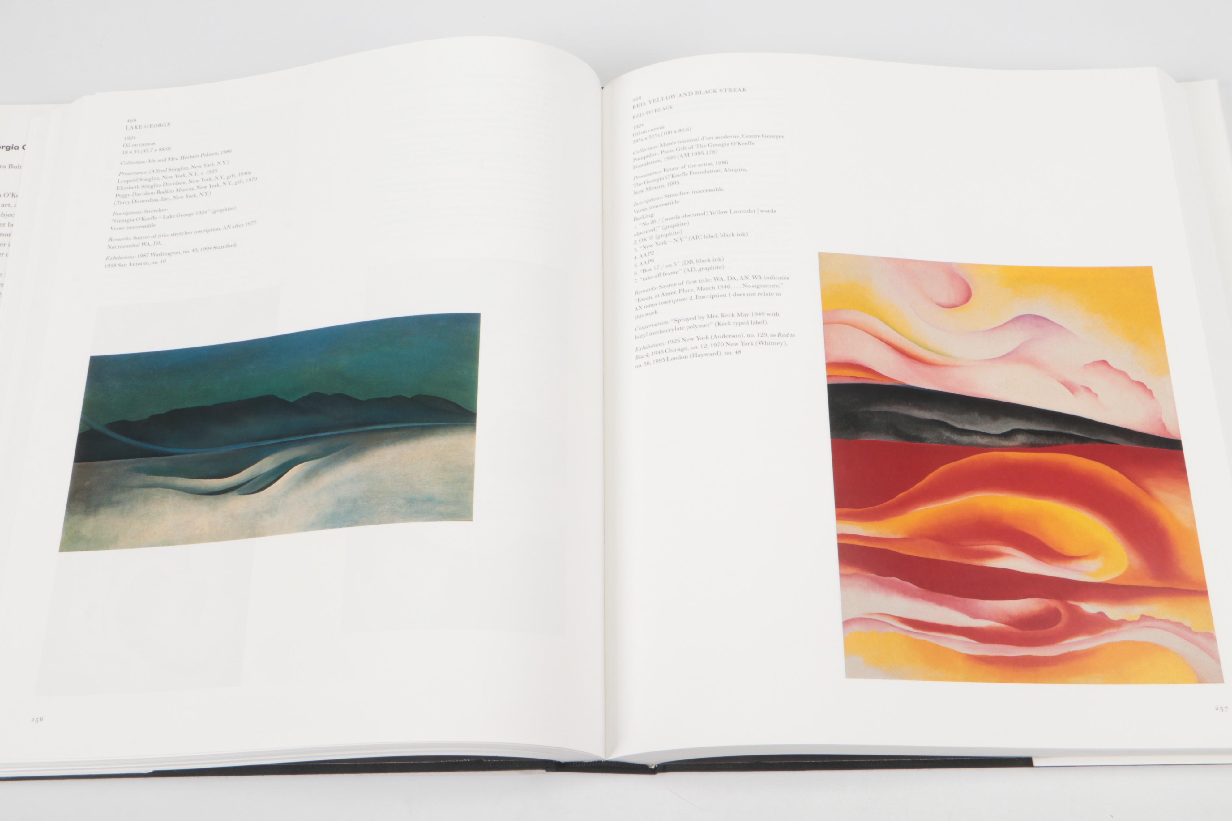 "Georgia O'Keeffe: Catalogue Raisonné" Two-Volume Box Set by Barbara B. Lynes