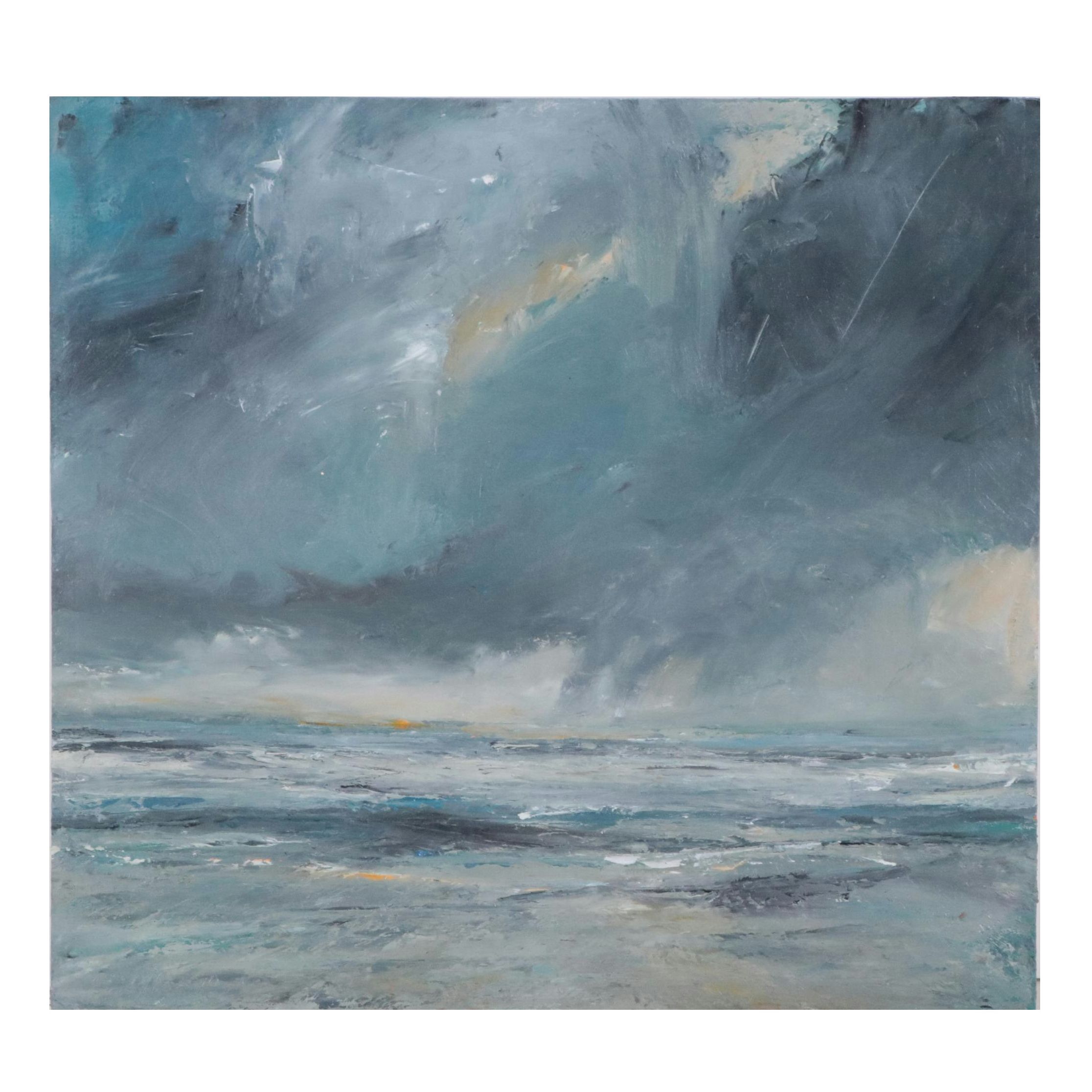 Rebecca Manns Seascape Oil Painting, 21st Century
